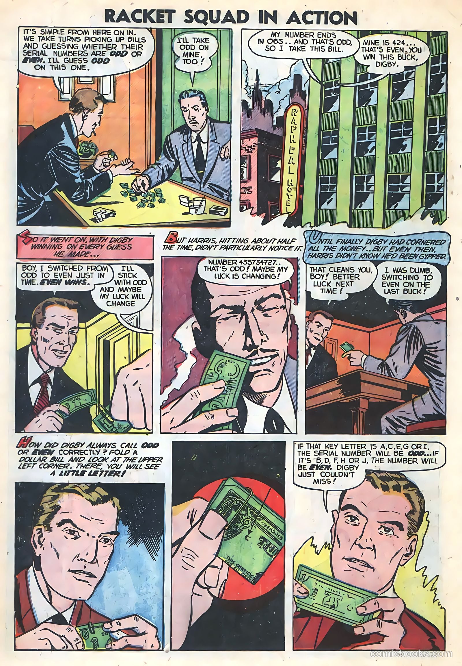 Racket Squad in Action #6 (1953) — page 18 of 35