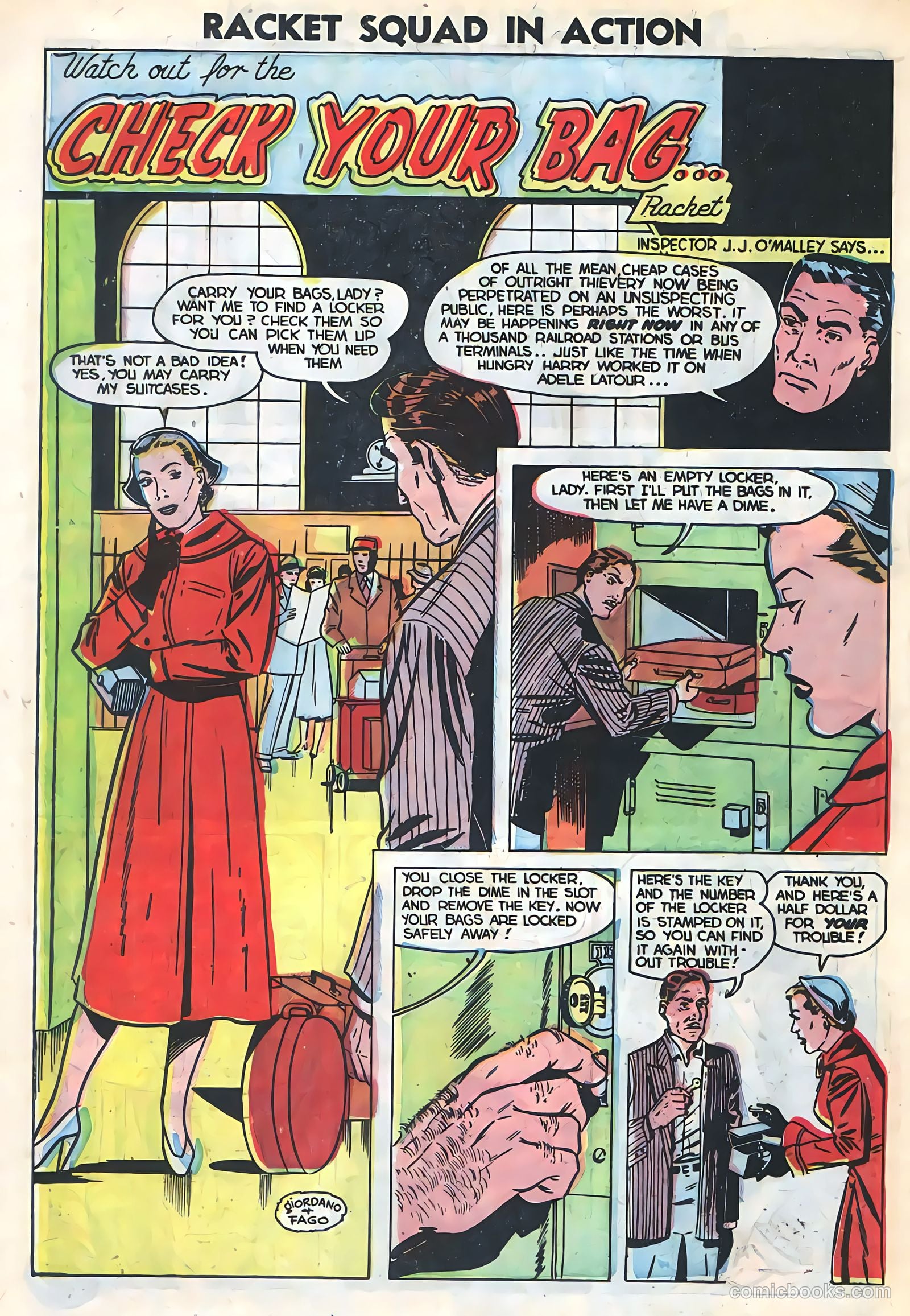 Racket Squad in Action #6 (1953) — page 26 of 35
