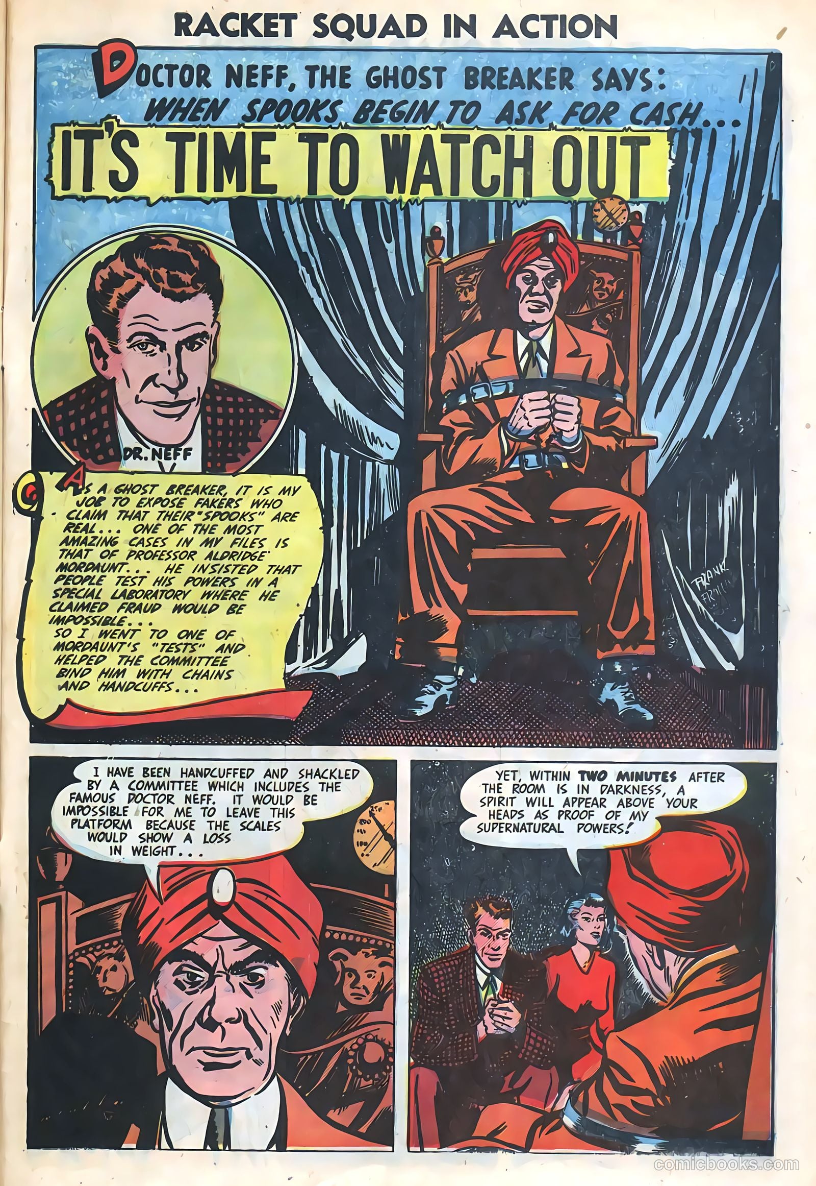 Racket Squad in Action #6 (1953) — page 29 of 35