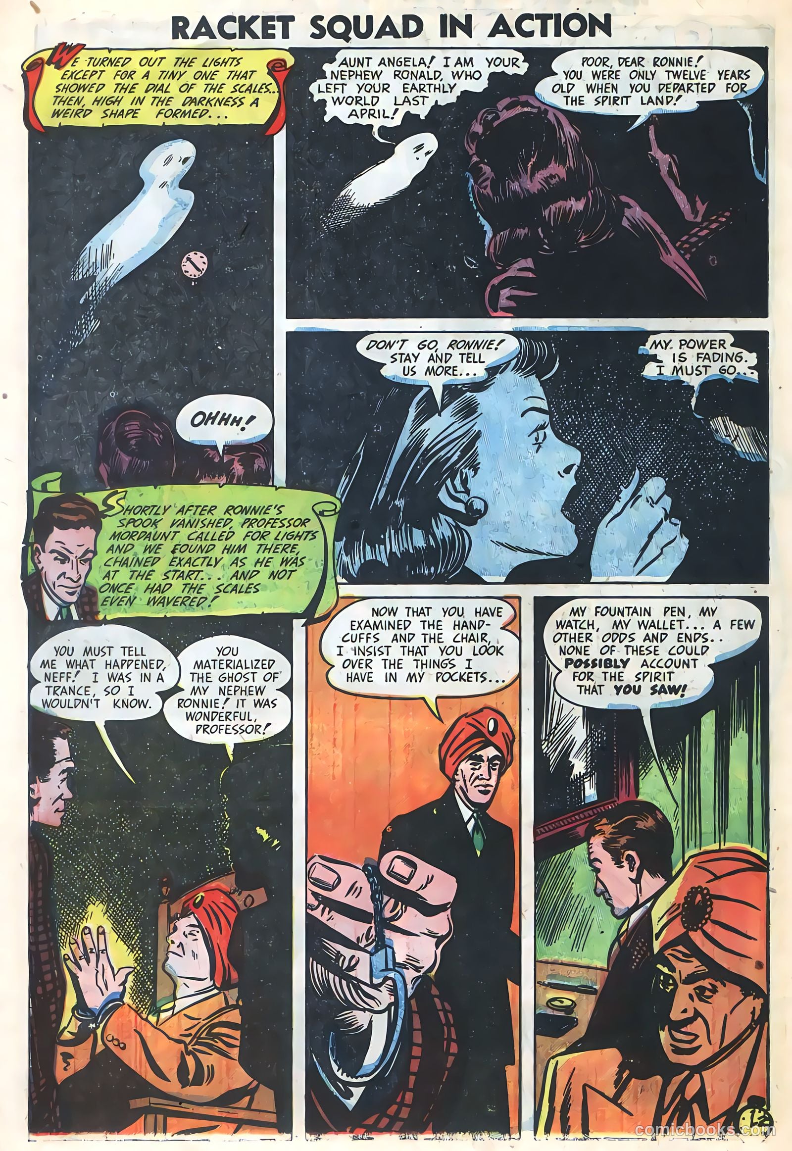 Racket Squad in Action #6 (1953) — page 30 of 35