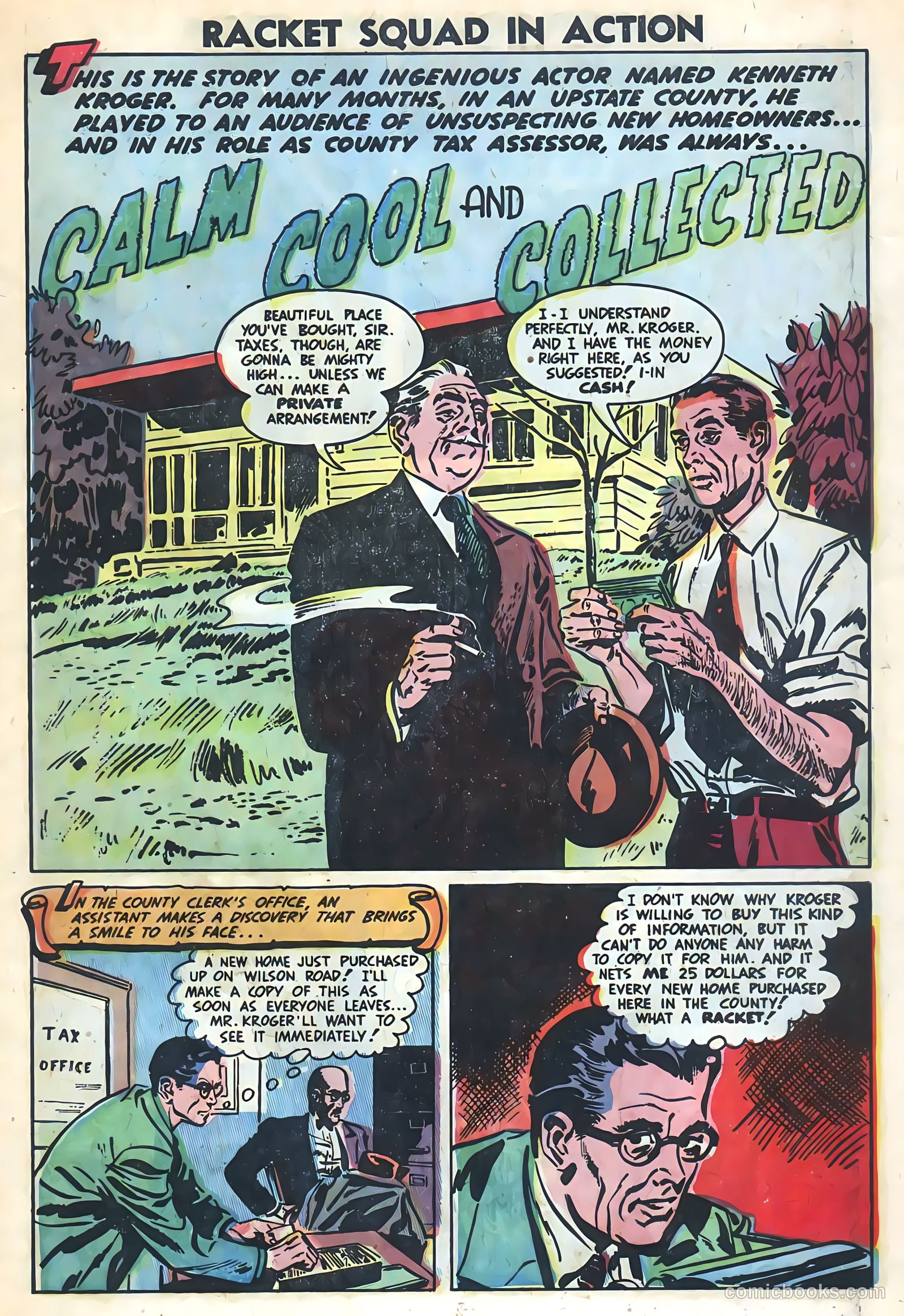 Racket Squad in Action #7 (1953) — page 11 of 36
