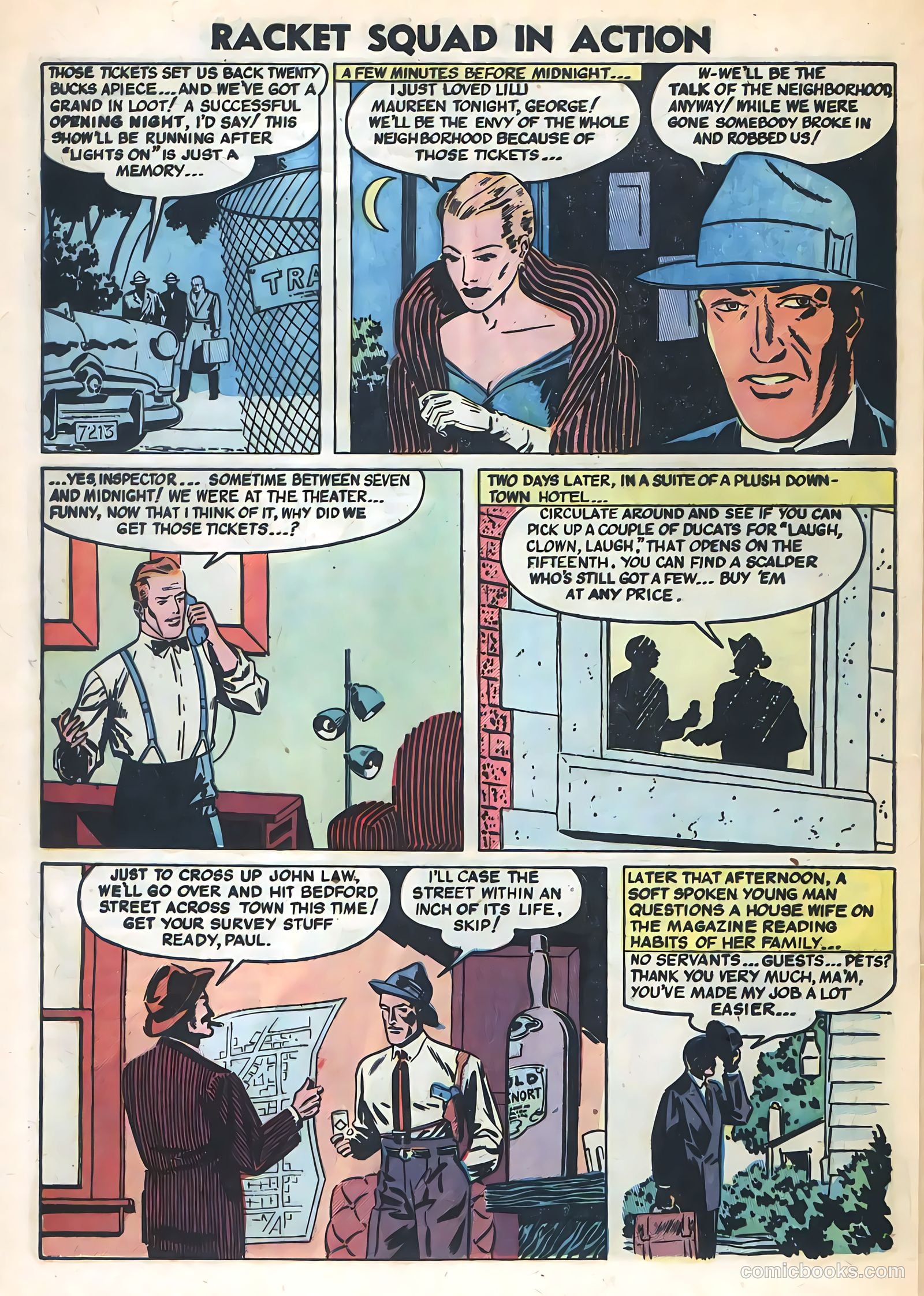 Racket Squad in Action #7 (1953) — page 24 of 36