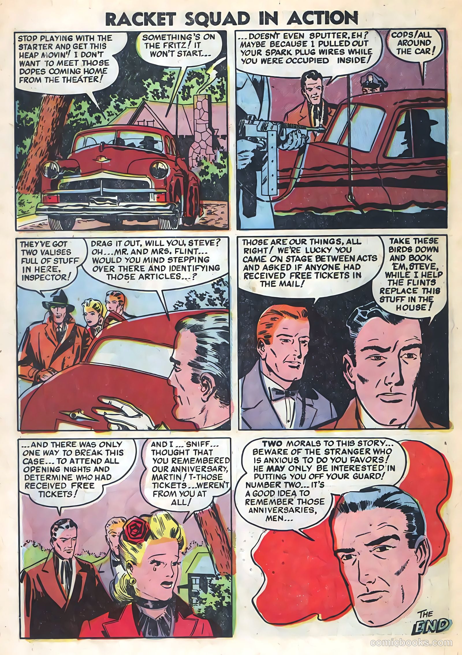 Racket Squad in Action #7 (1953) — page 26 of 36