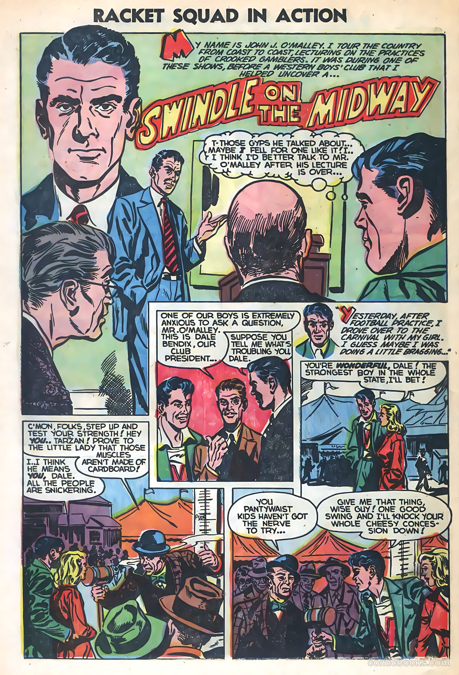 Racket Squad in Action #7 (1953) — page 30 of 36