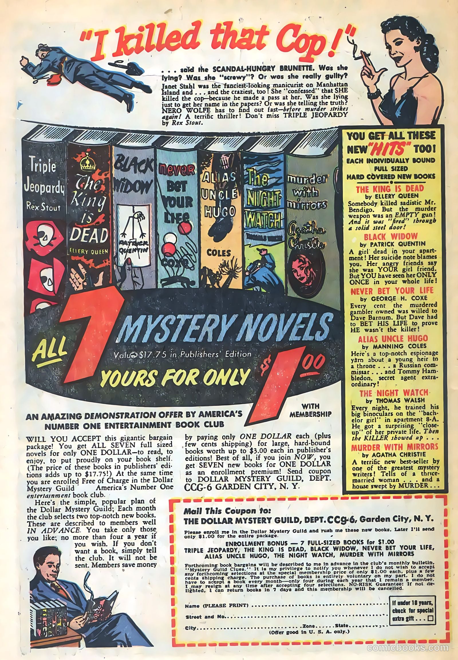 Racket Squad in Action #7 (1953) — page 34 of 36