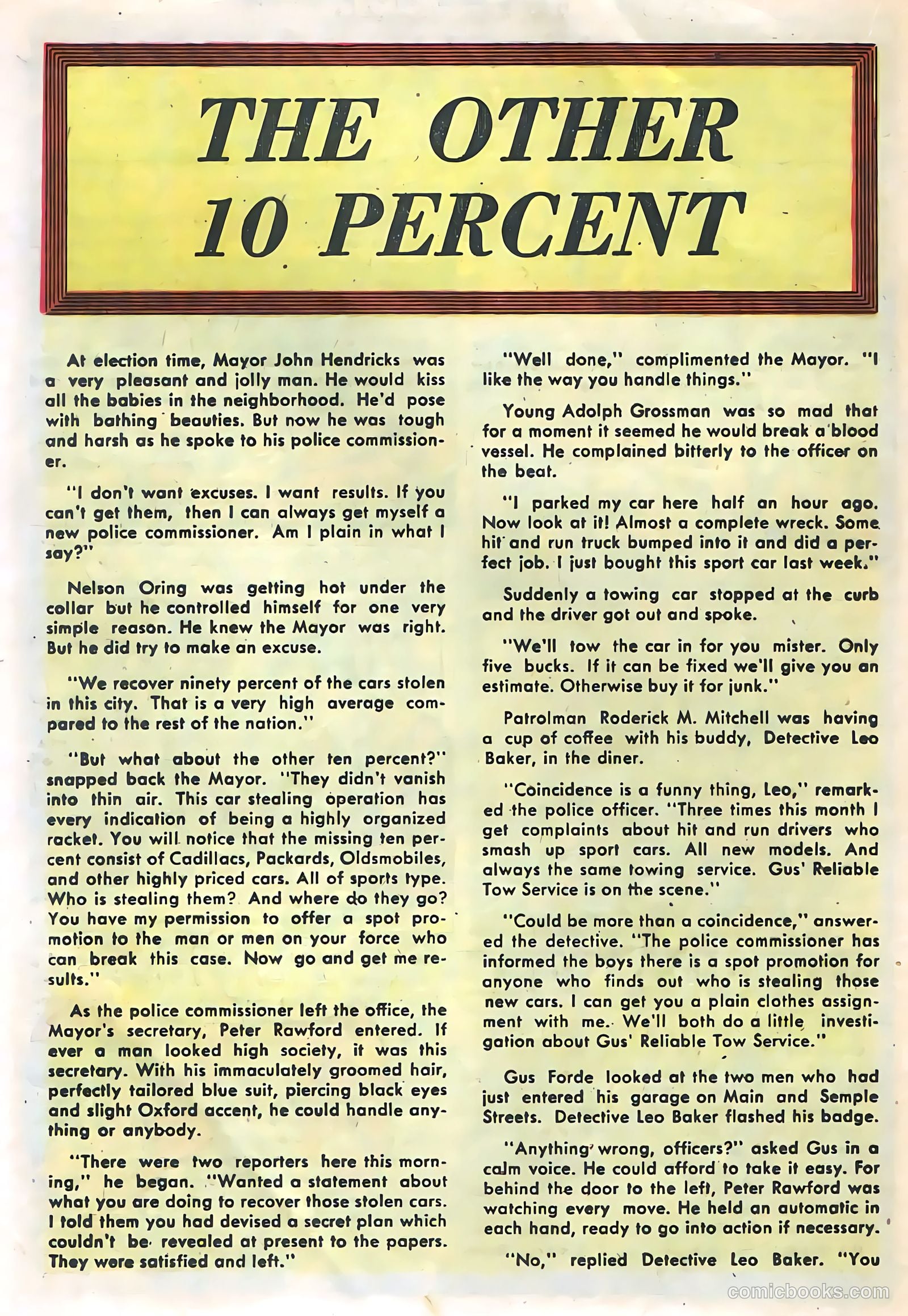 Racket Squad in Action #8 (1953) — page 16 of 36