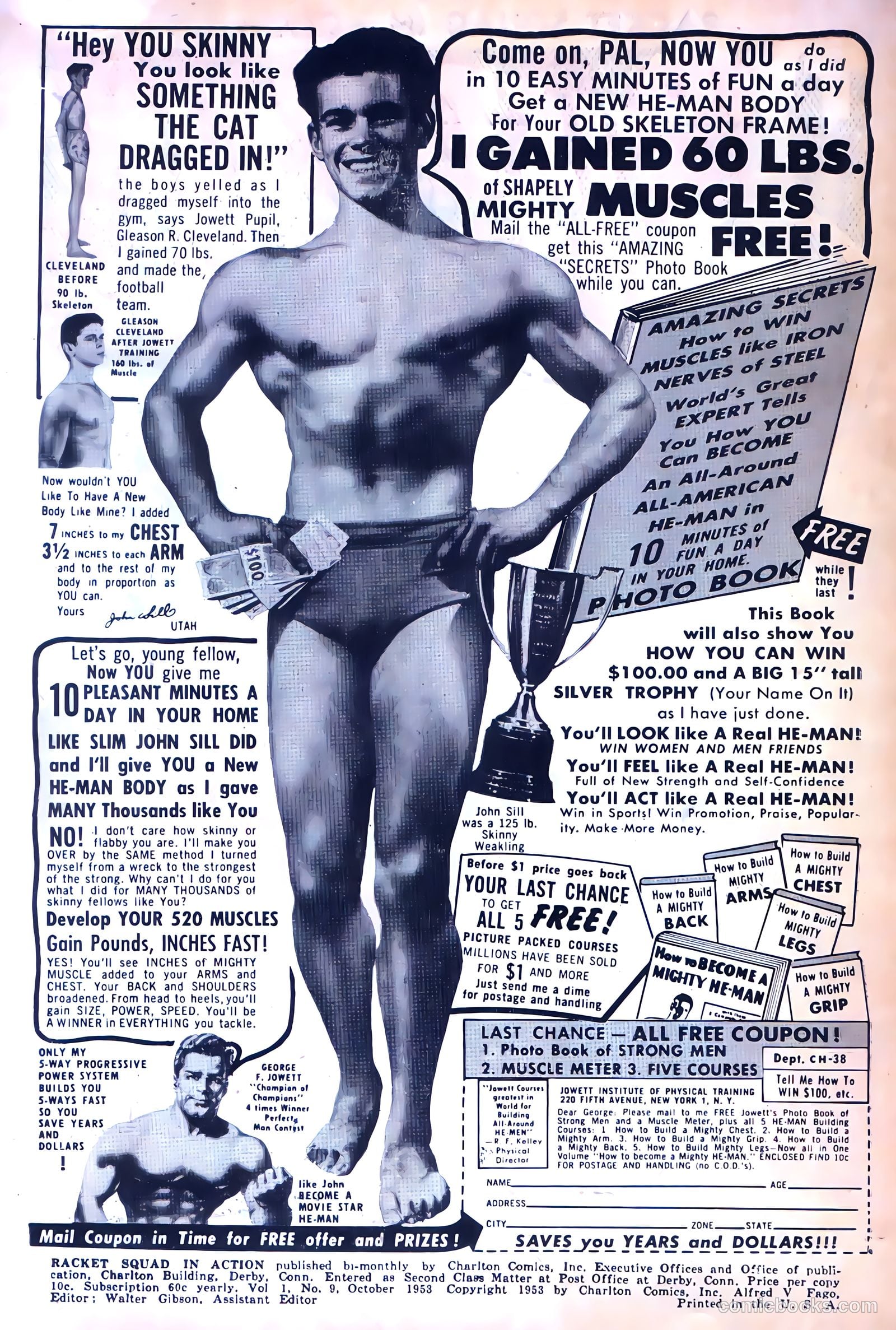 Racket Squad in Action #9 (1953) — page 2 of 36