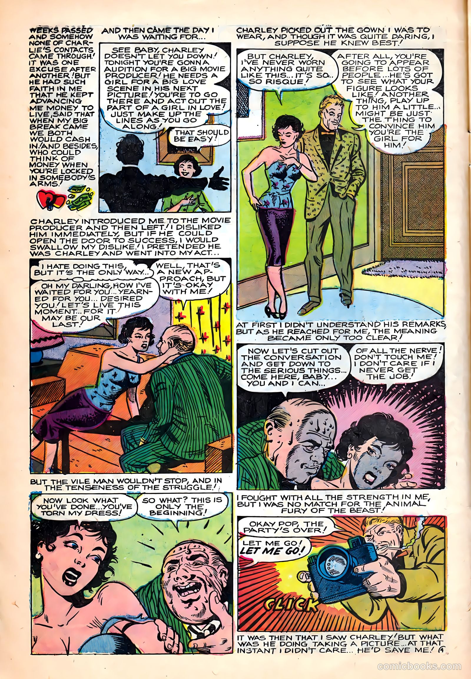 Radiant Love #3 (1954) — page 6 of 36