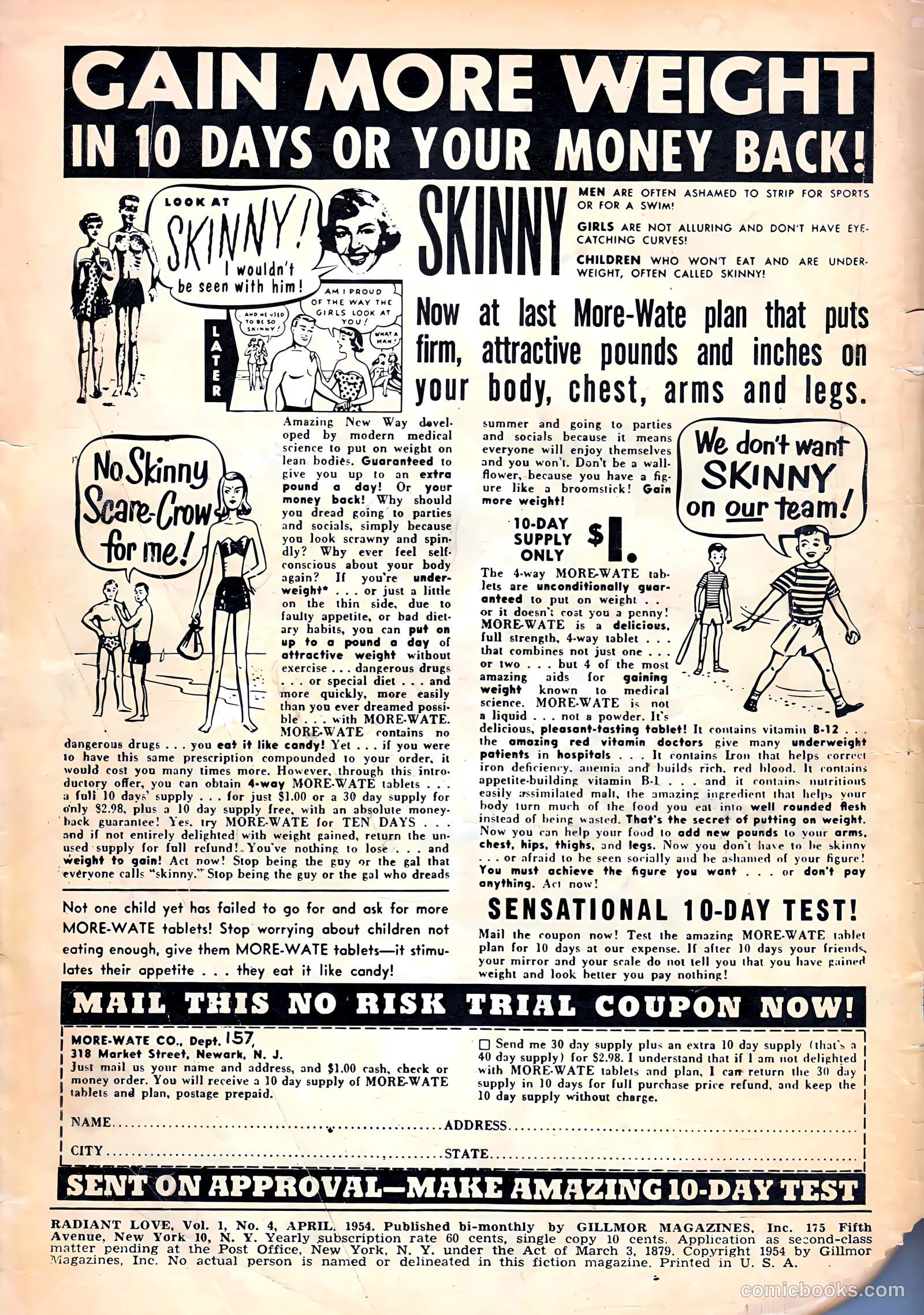 Radiant Love #4 (1954) — page 2 of 36