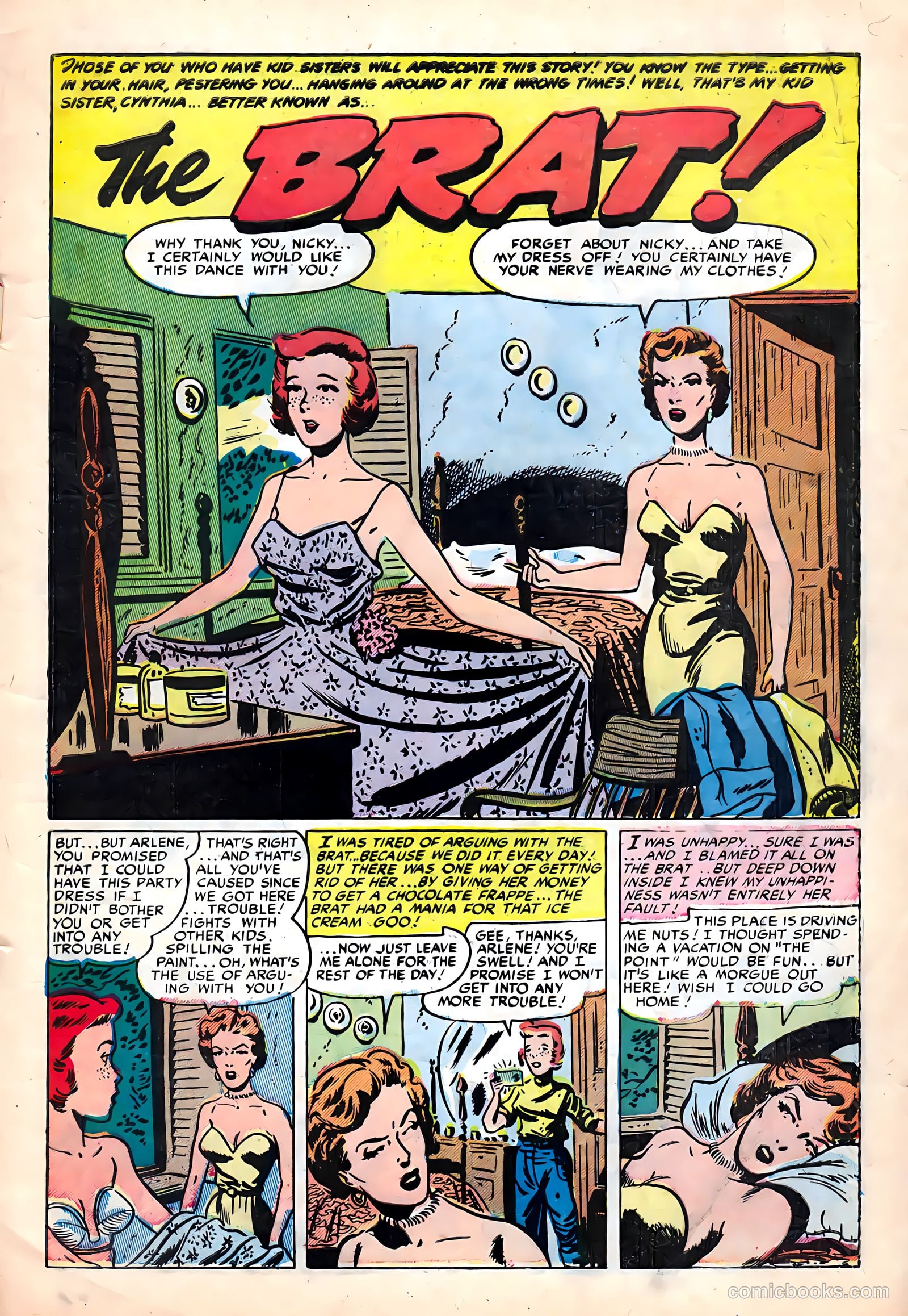Radiant Love #4 (1954) — page 3 of 36