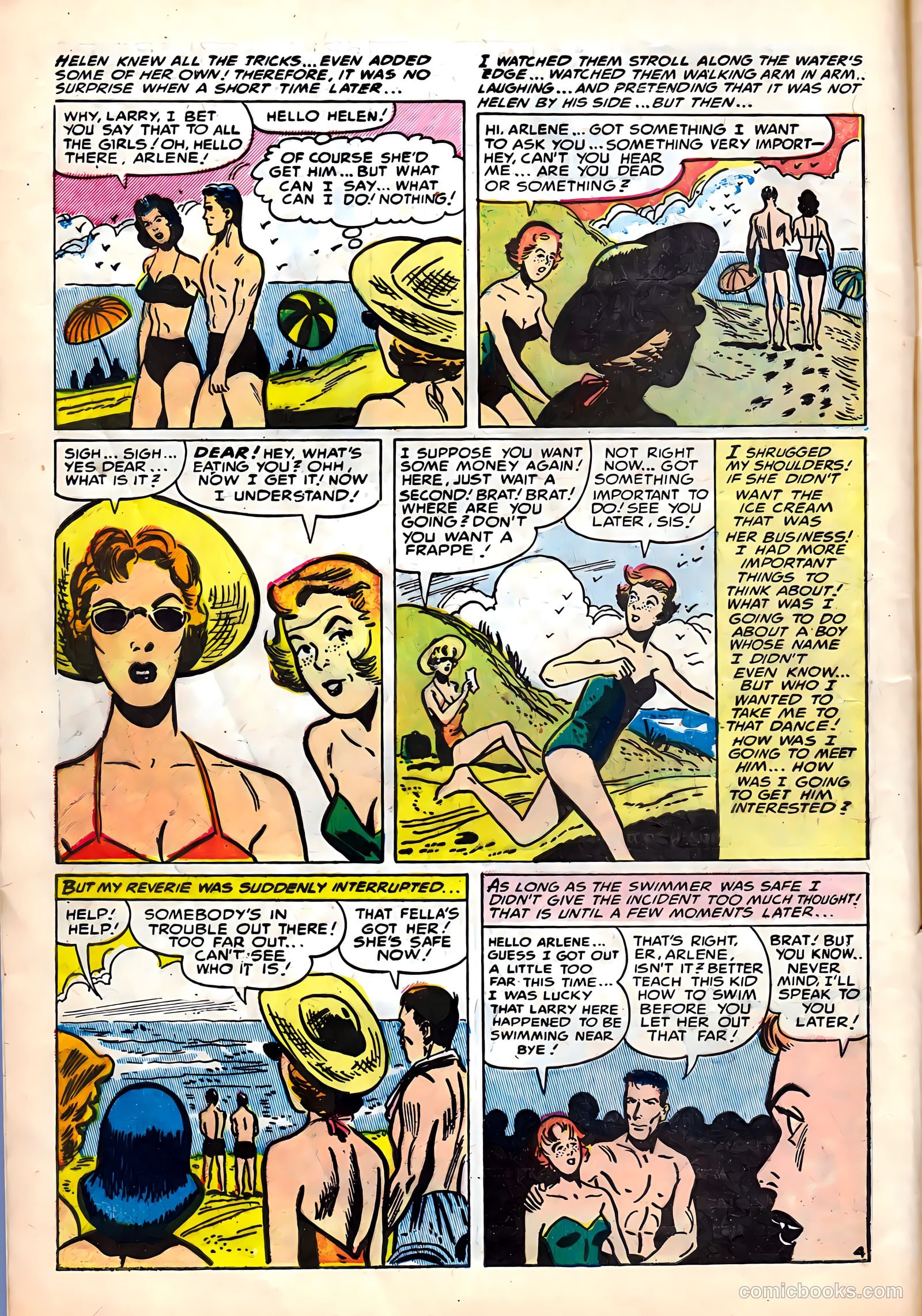 Radiant Love #4 (1954) — page 6 of 36