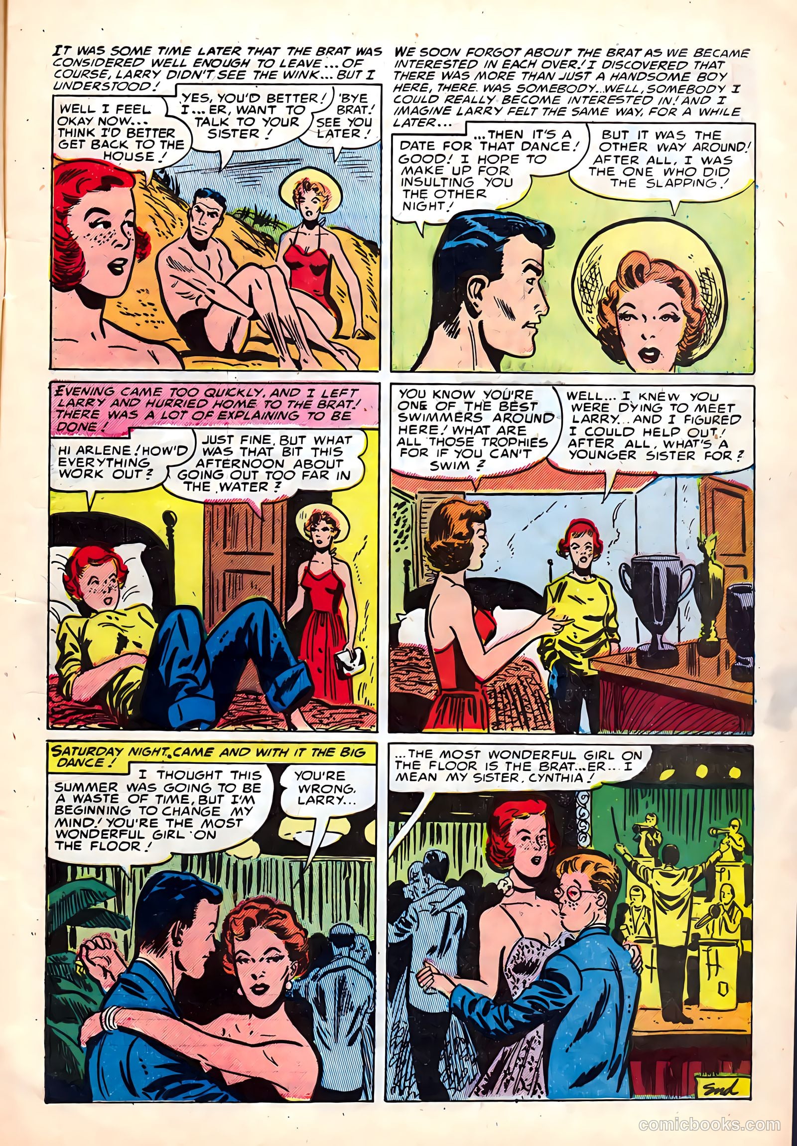 Radiant Love #4 (1954) — page 7 of 36
