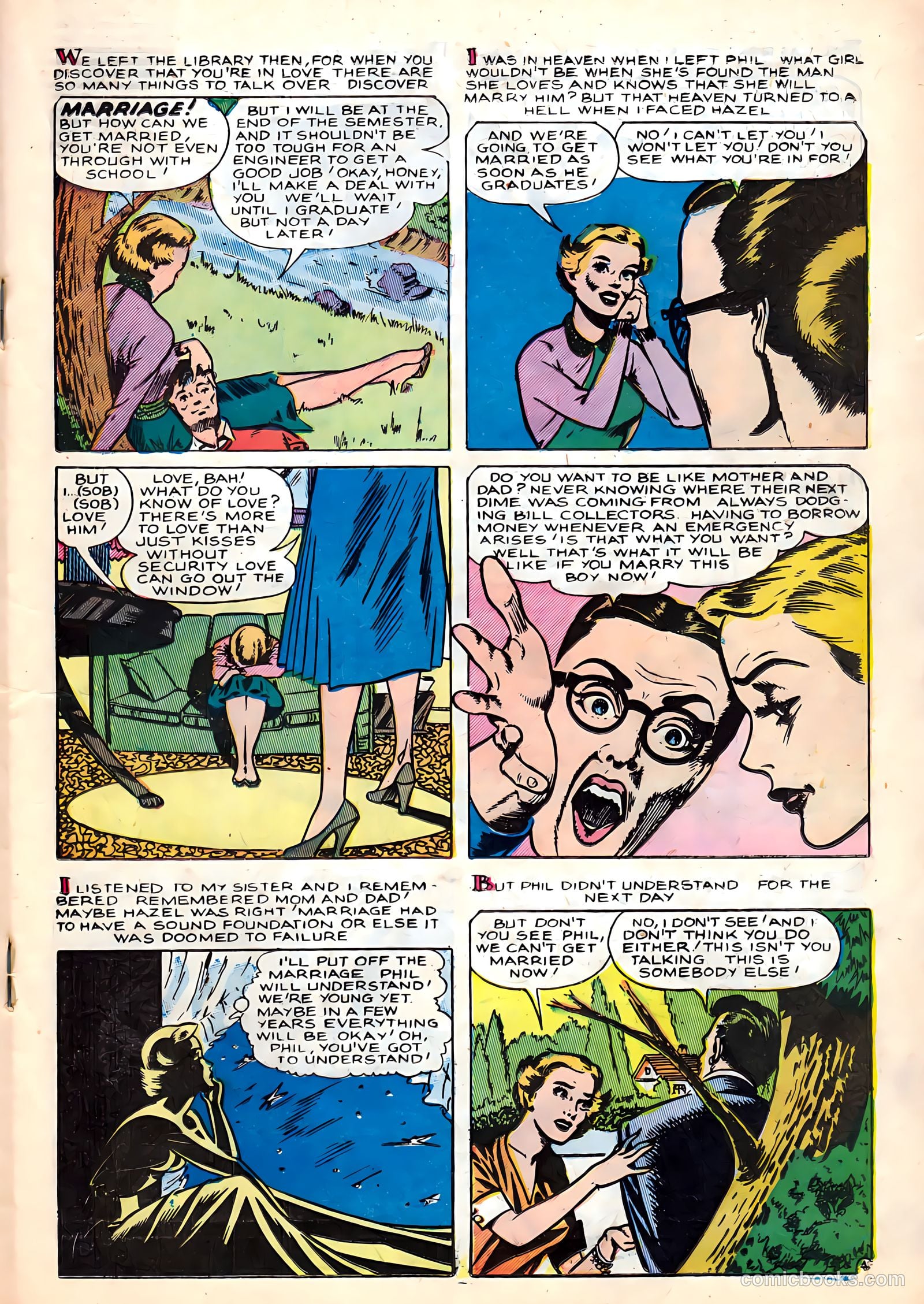 Radiant Love #4 (1954) — page 19 of 36