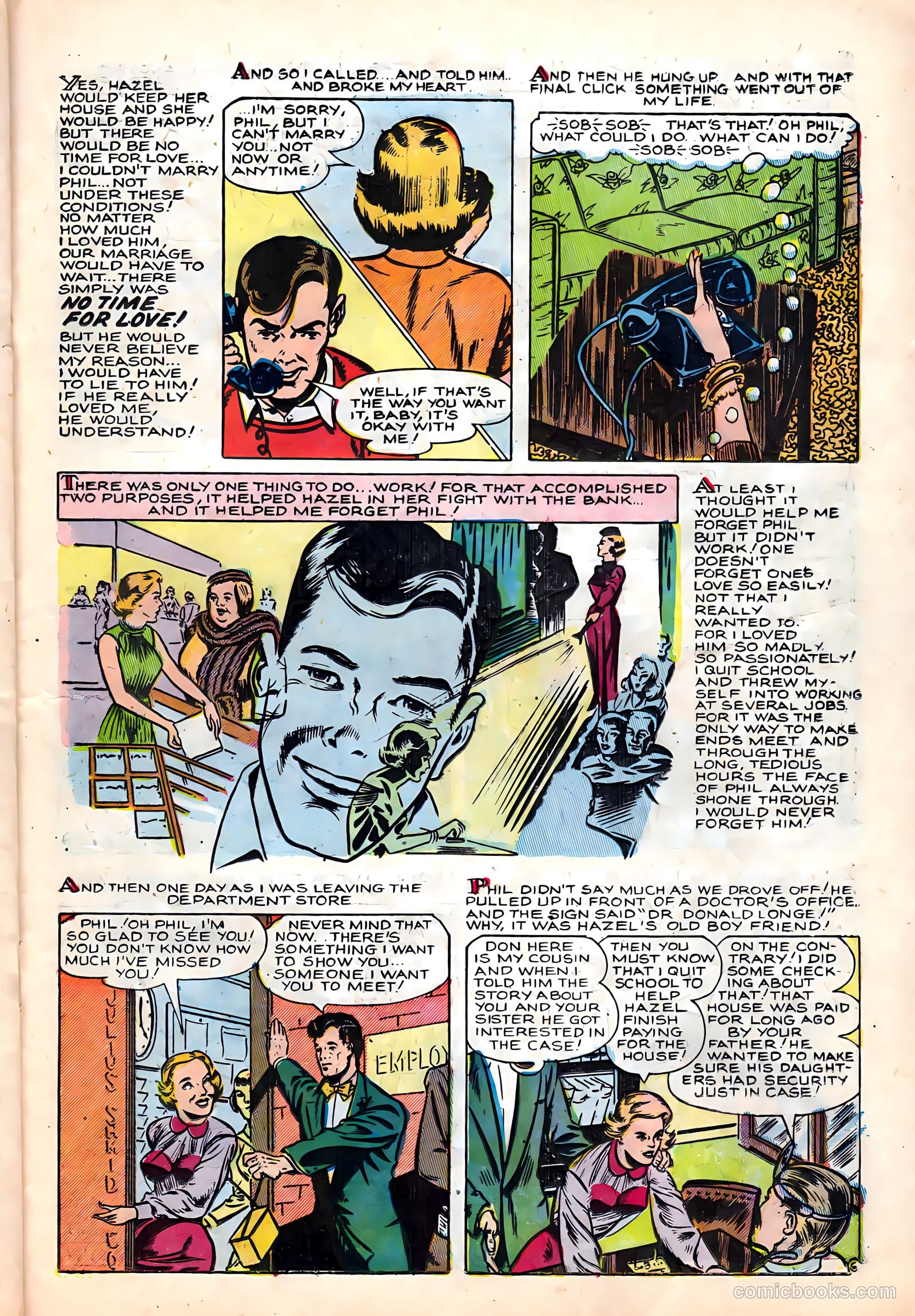 Radiant Love #4 (1954) — page 21 of 36