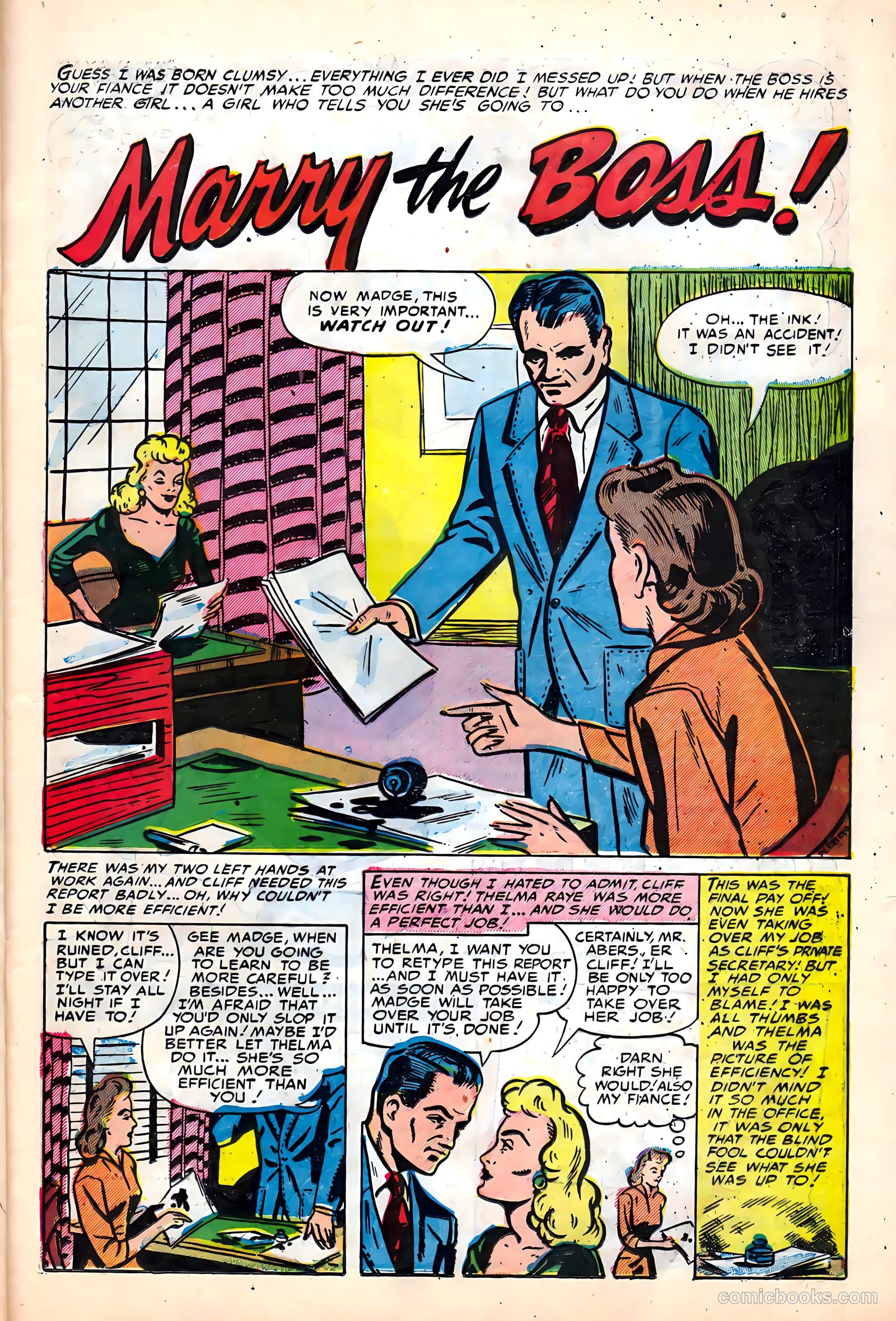 Radiant Love #4 (1954) — page 23 of 36