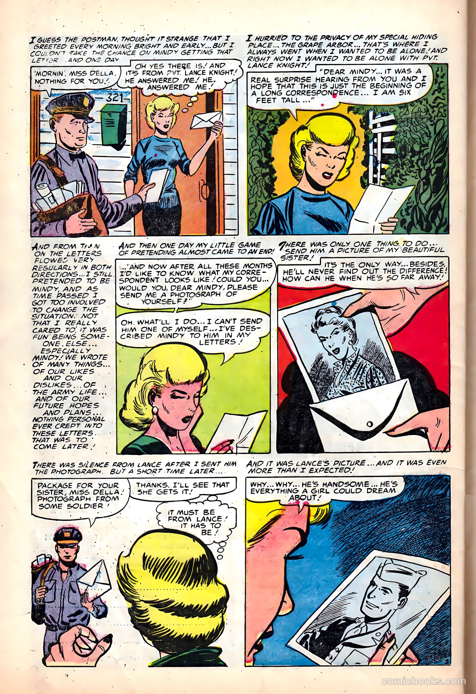 Radiant Love #4 (1954) — page 30 of 36