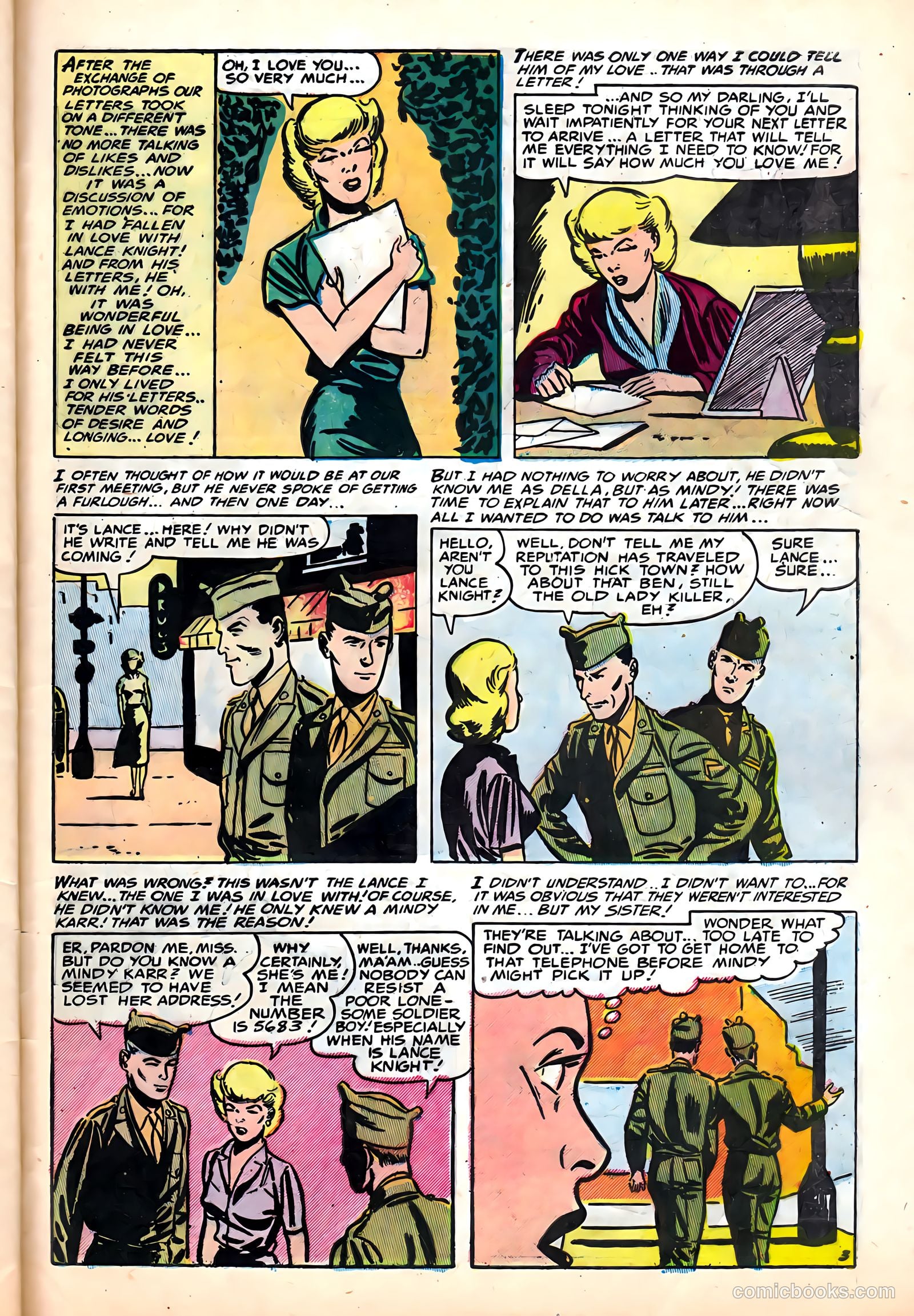Radiant Love #4 (1954) — page 31 of 36