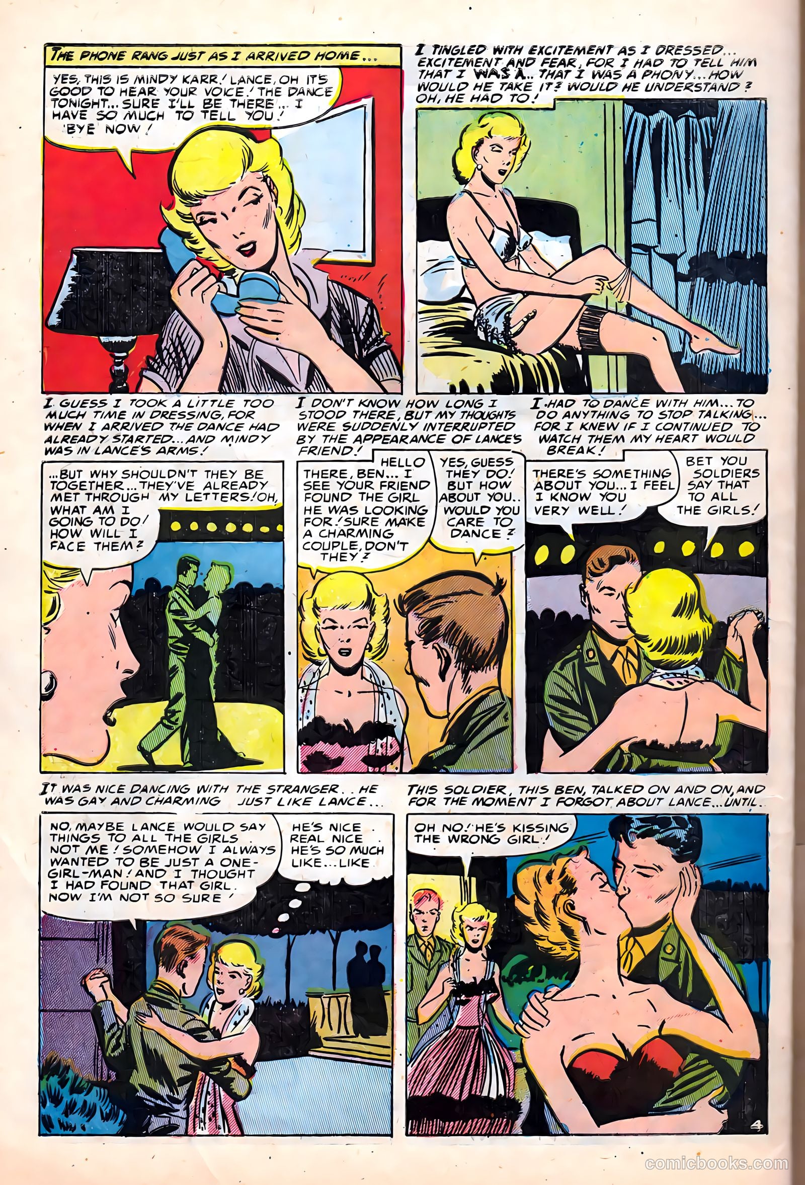 Radiant Love #4 (1954) — page 32 of 36