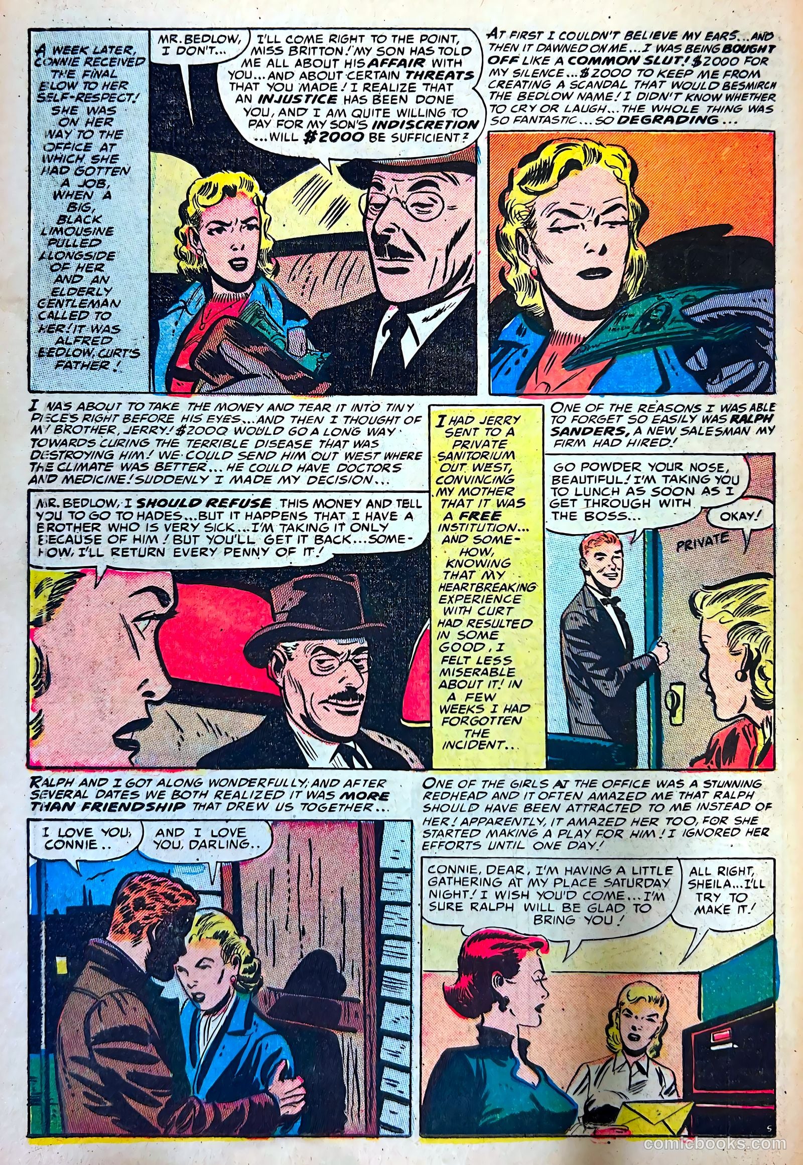 Radiant Love #5 (1954) — page 16 of 36
