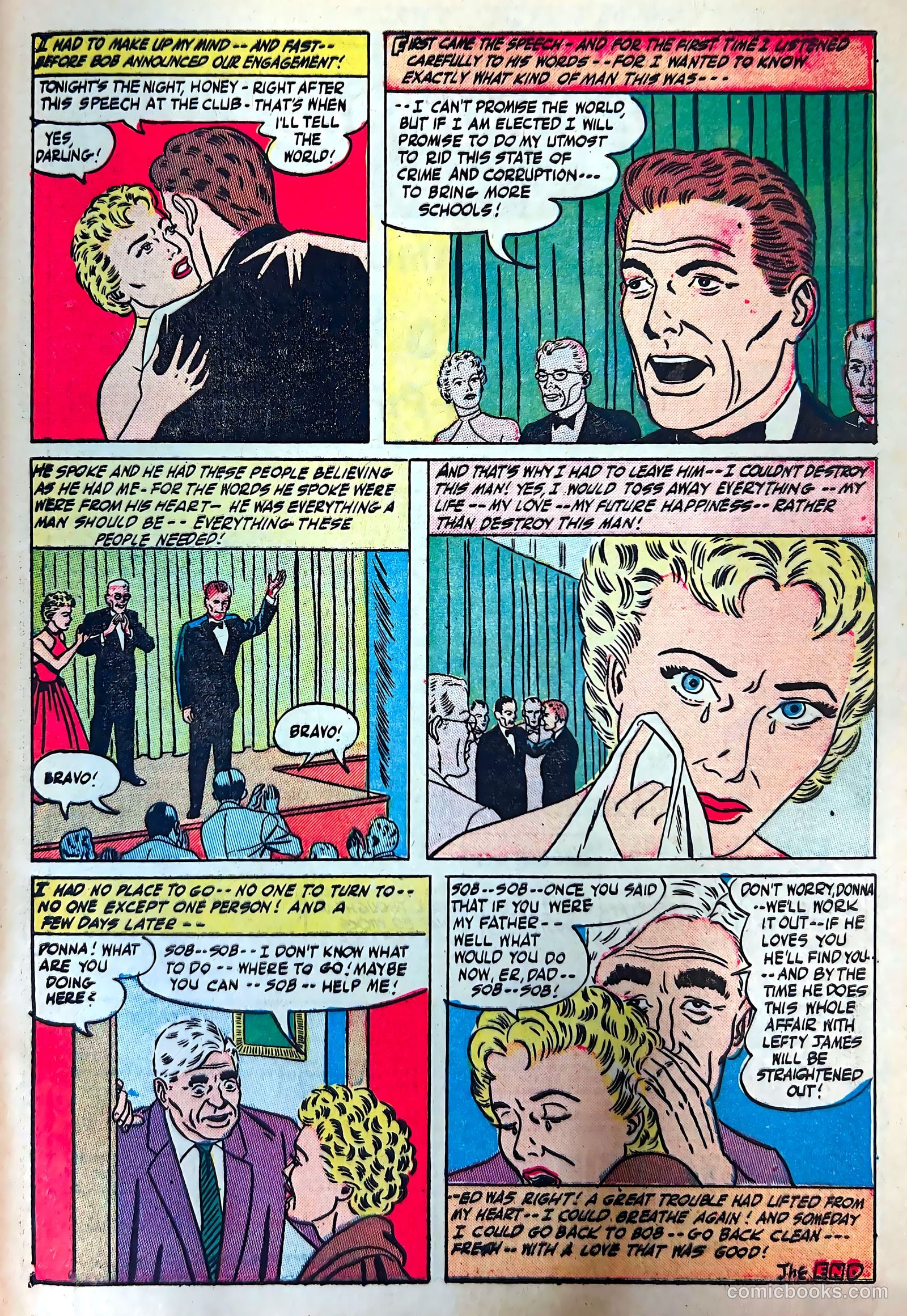 Radiant Love #5 (1954) — page 33 of 36