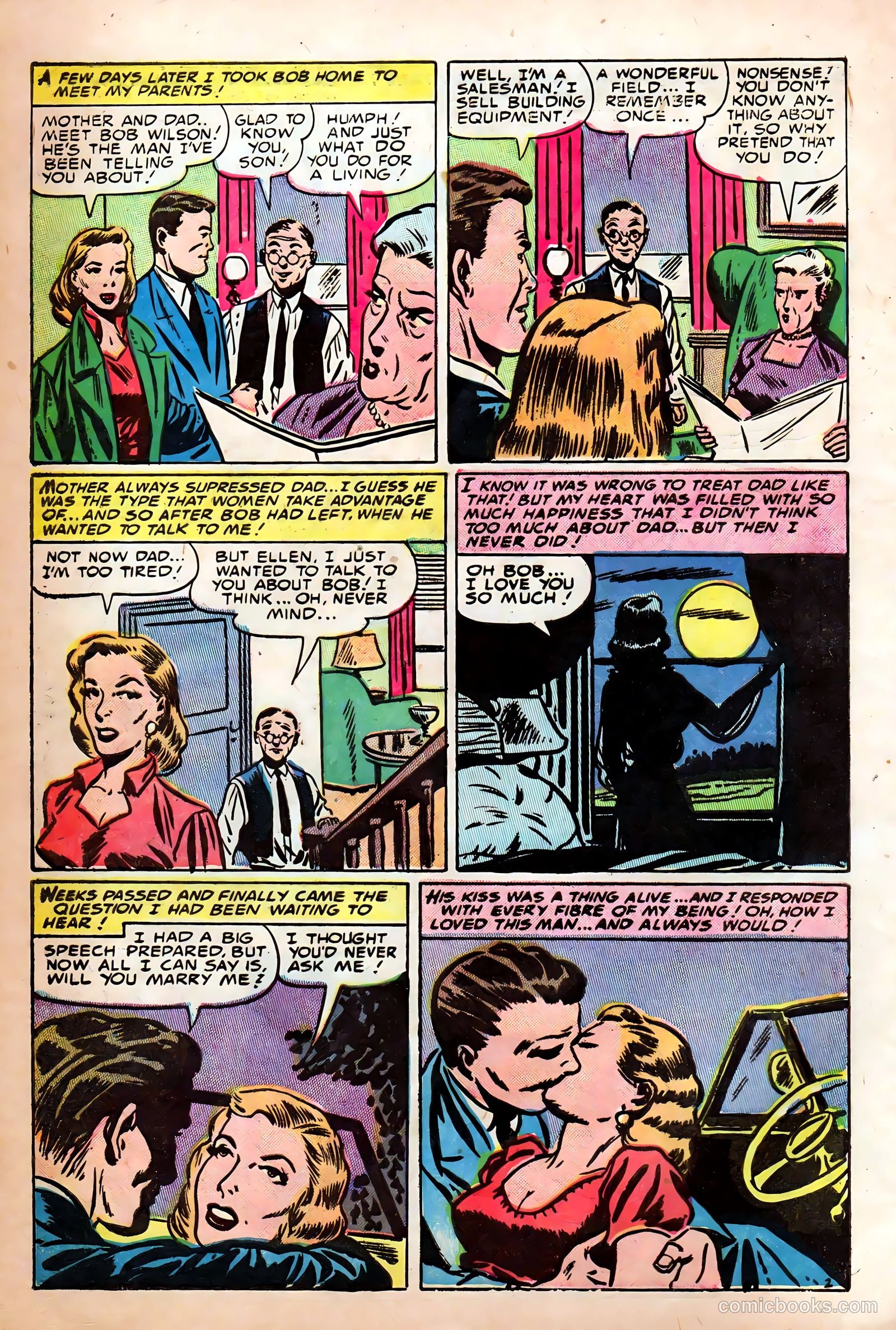Radiant Love #6 (1954) — page 4 of 36