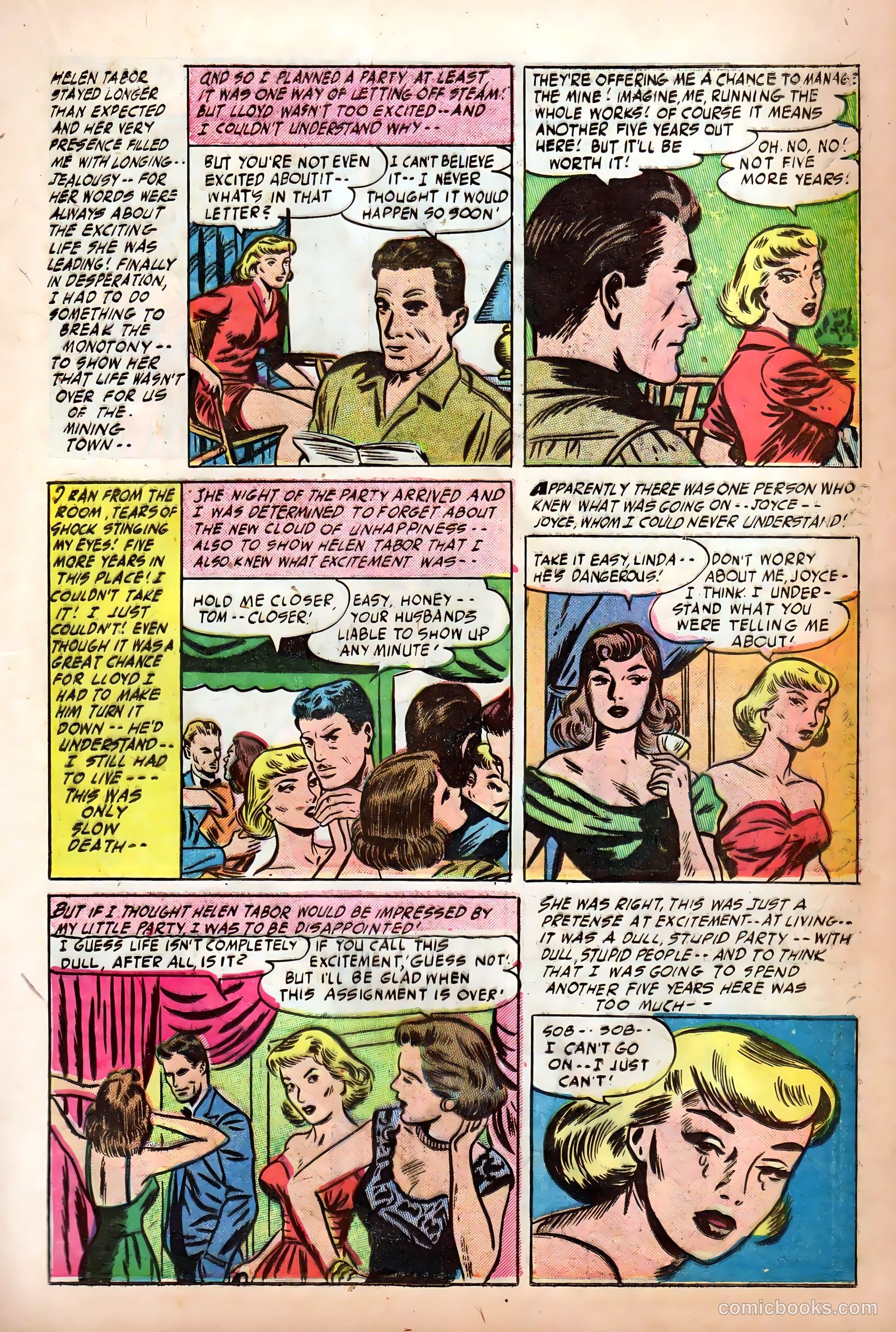 Radiant Love #6 (1954) — page 15 of 36