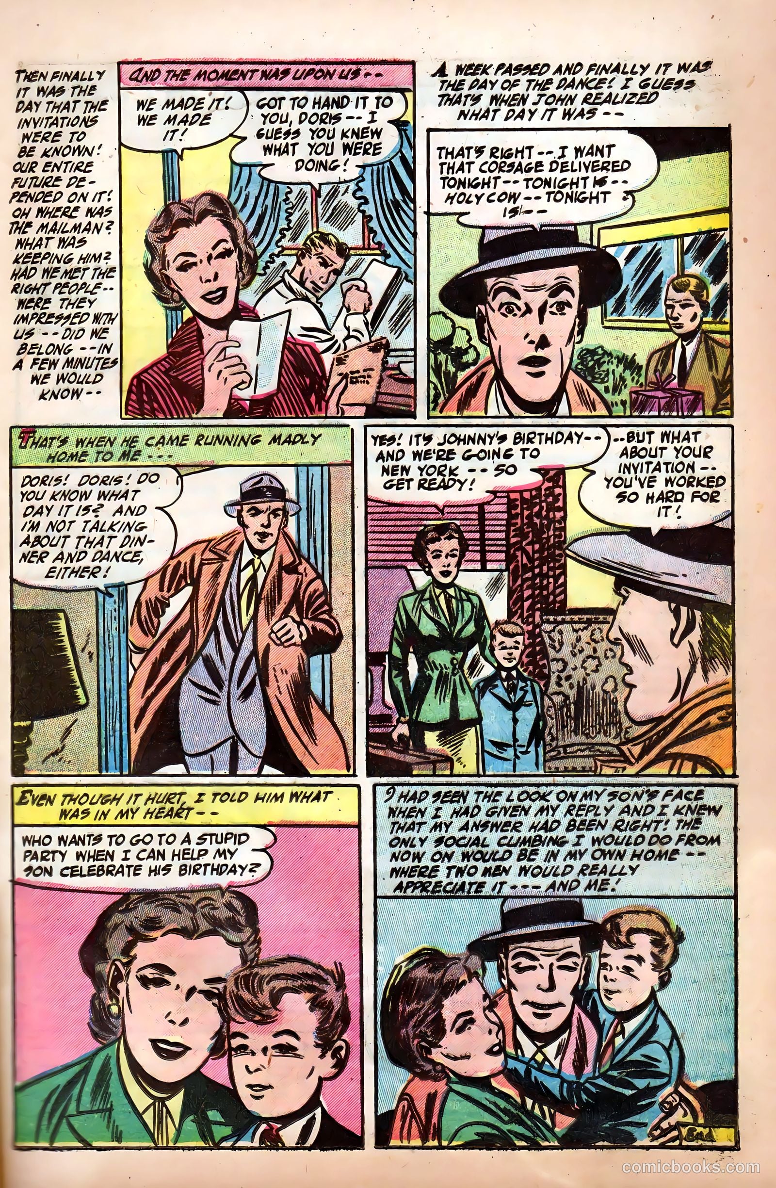 Radiant Love #6 (1954) — page 23 of 36