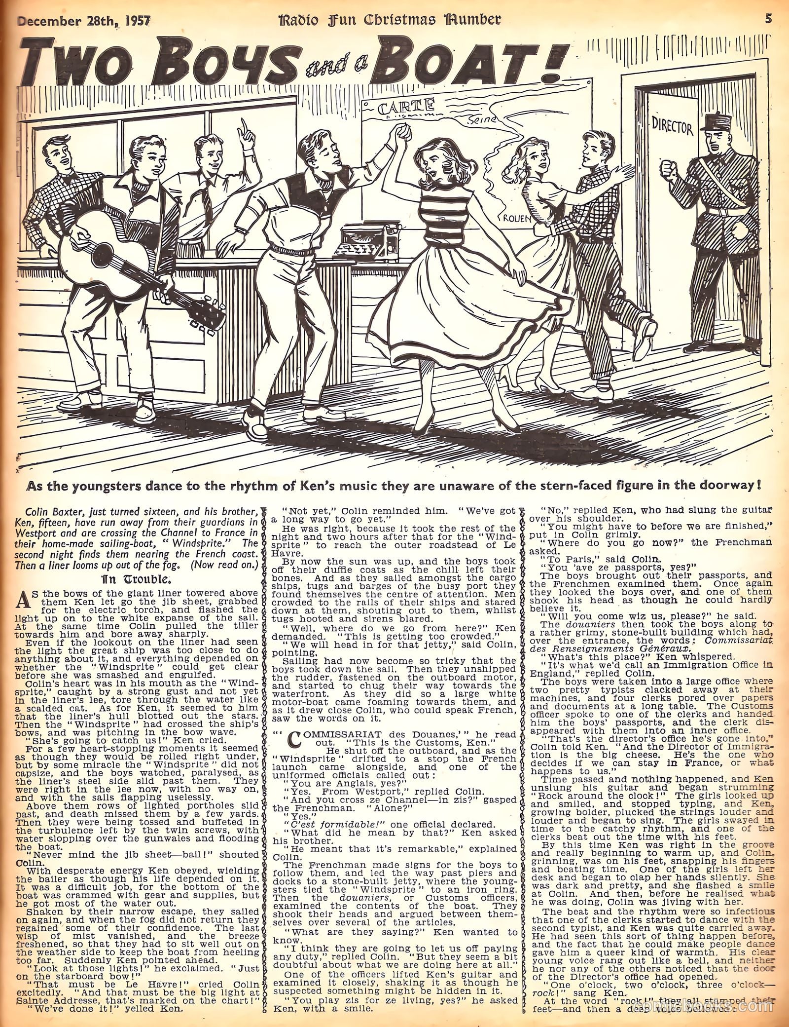 Radio Fun #1003 (1957) — page 5 of 20