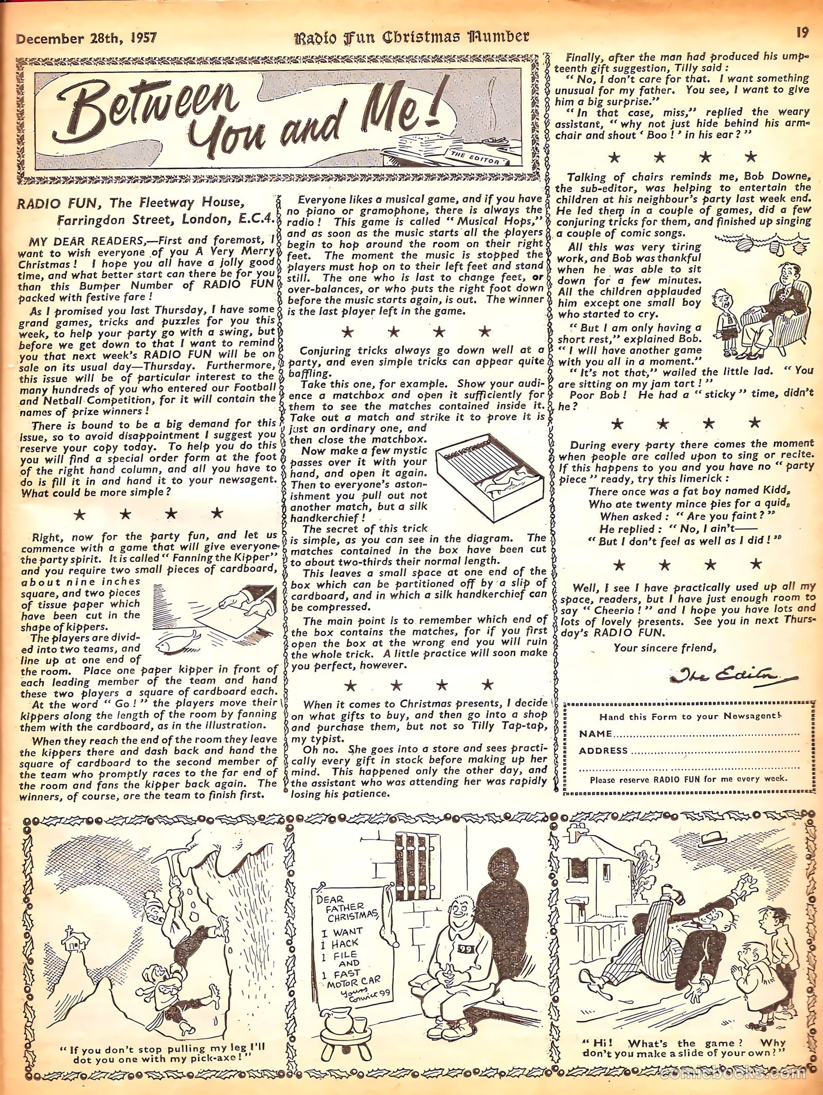 Radio Fun #1003 (1957) — page 19 of 20