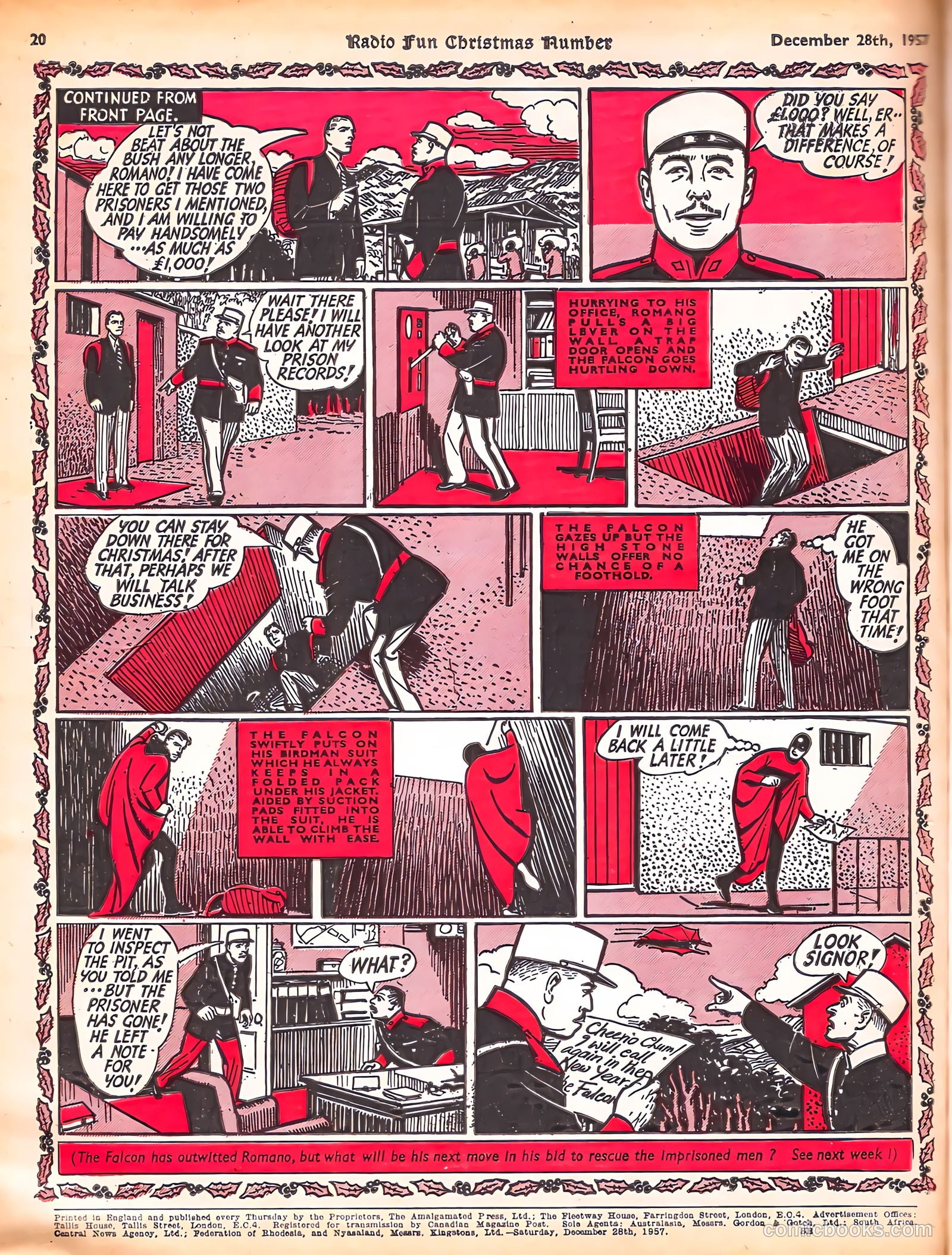 Radio Fun #1003 (1957) — page 20 of 20