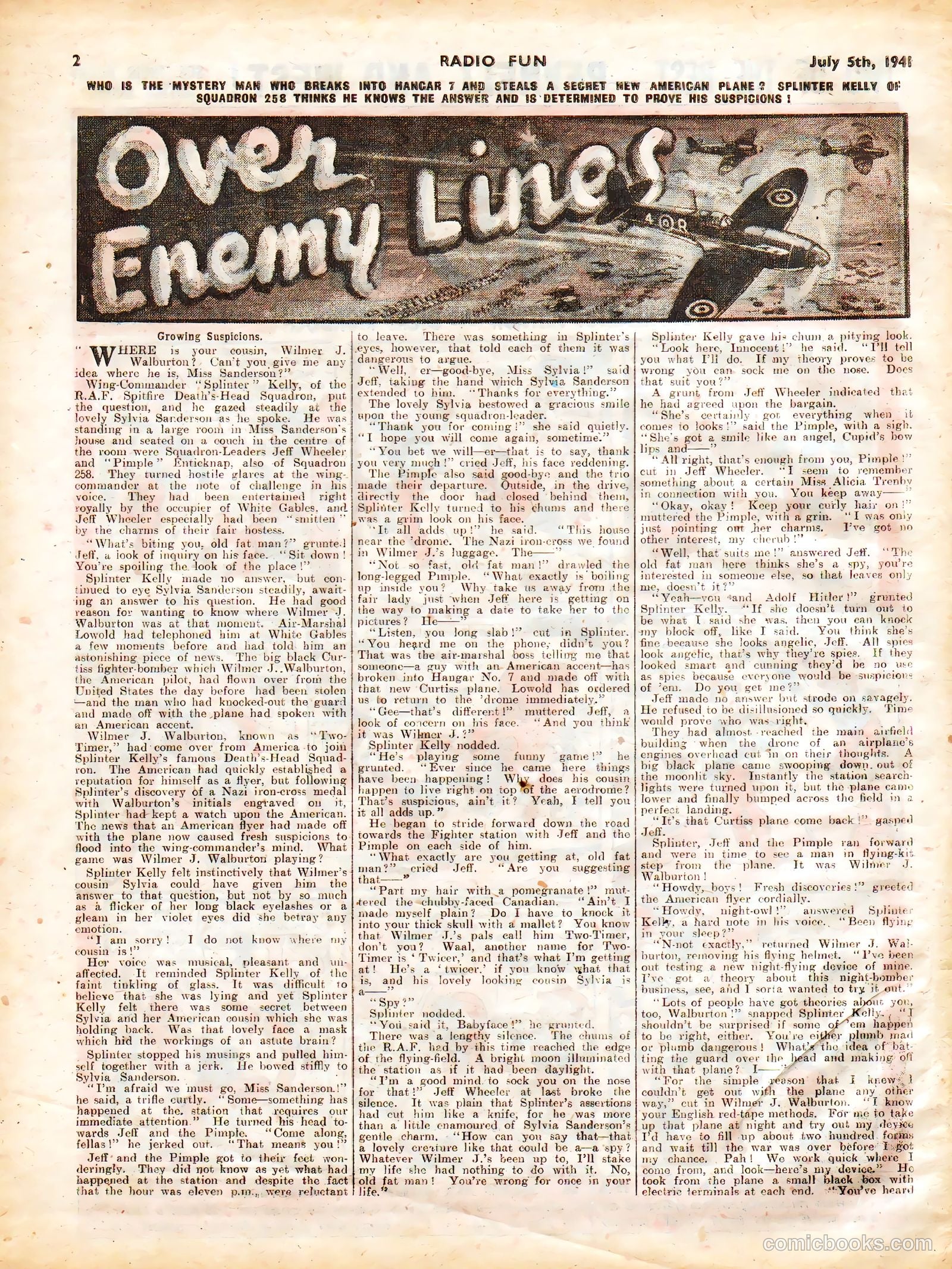 Radio Fun #143 (1941) — page 2 of 16