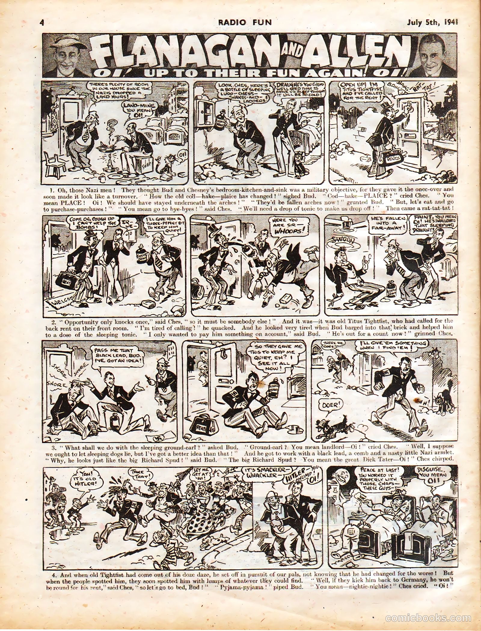 Radio Fun #143 (1941) — page 4 of 16