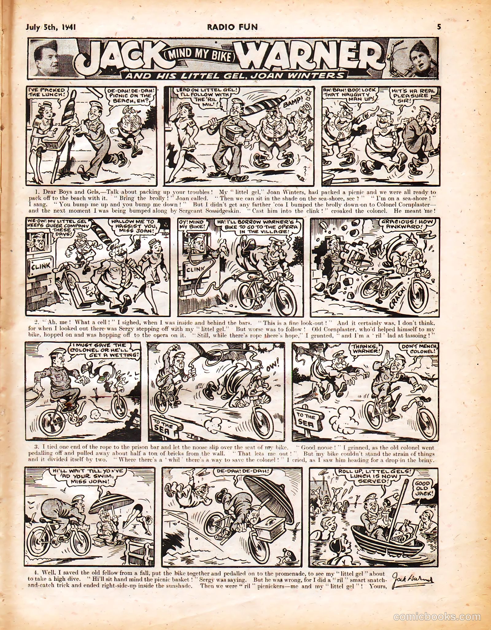 Radio Fun #143 (1941) — page 5 of 16