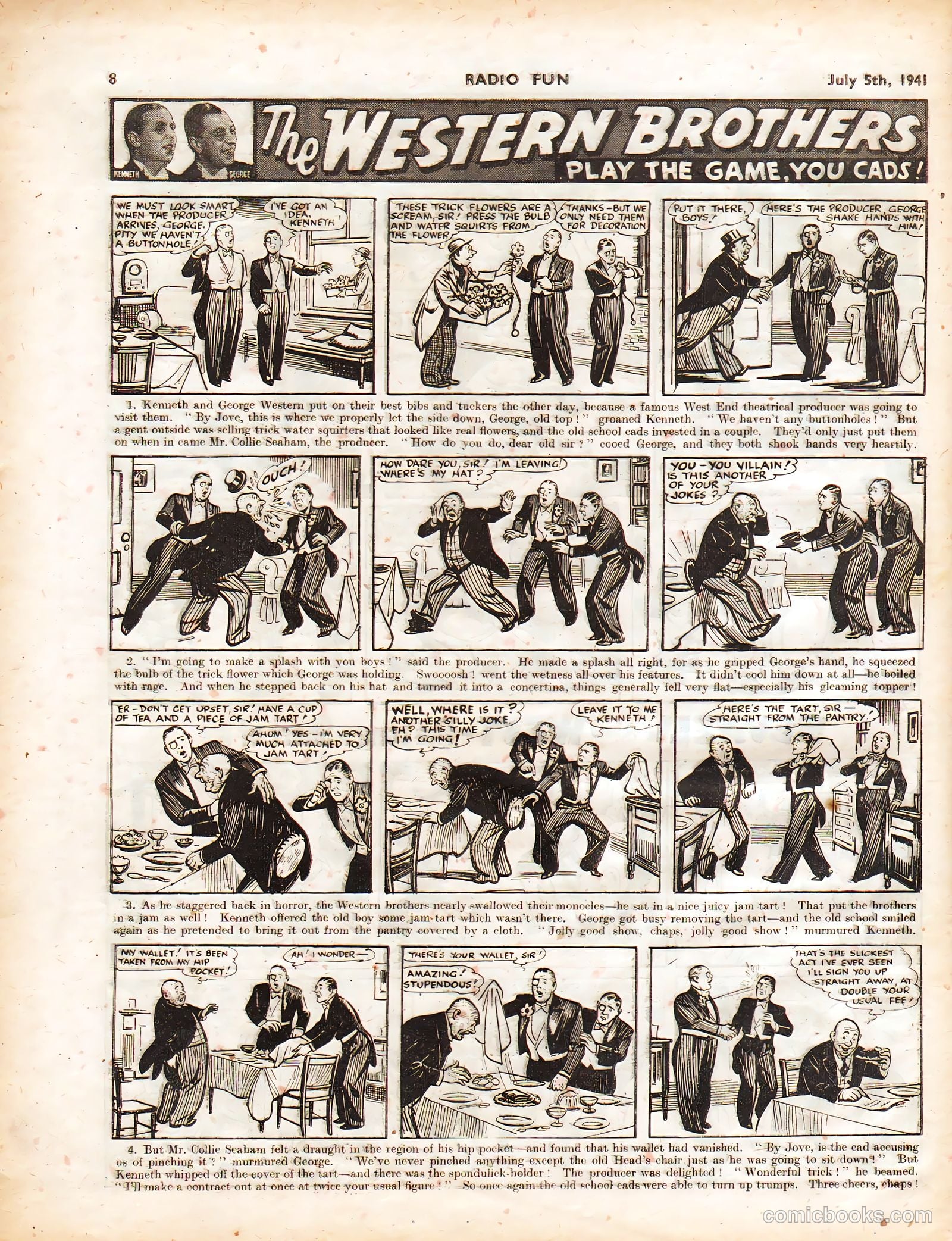 Radio Fun #143 (1941) — page 8 of 16
