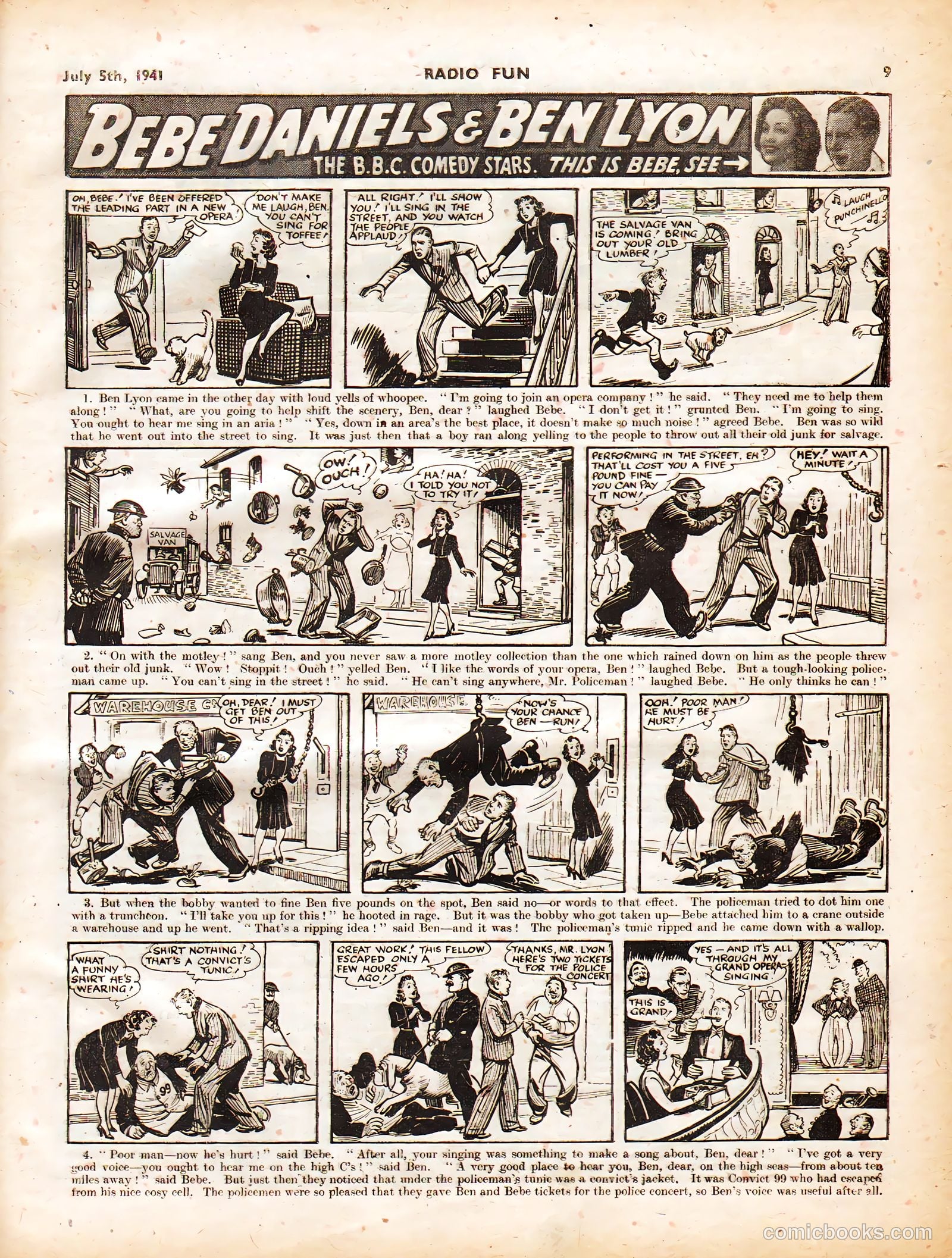 Radio Fun #143 (1941) — page 9 of 16