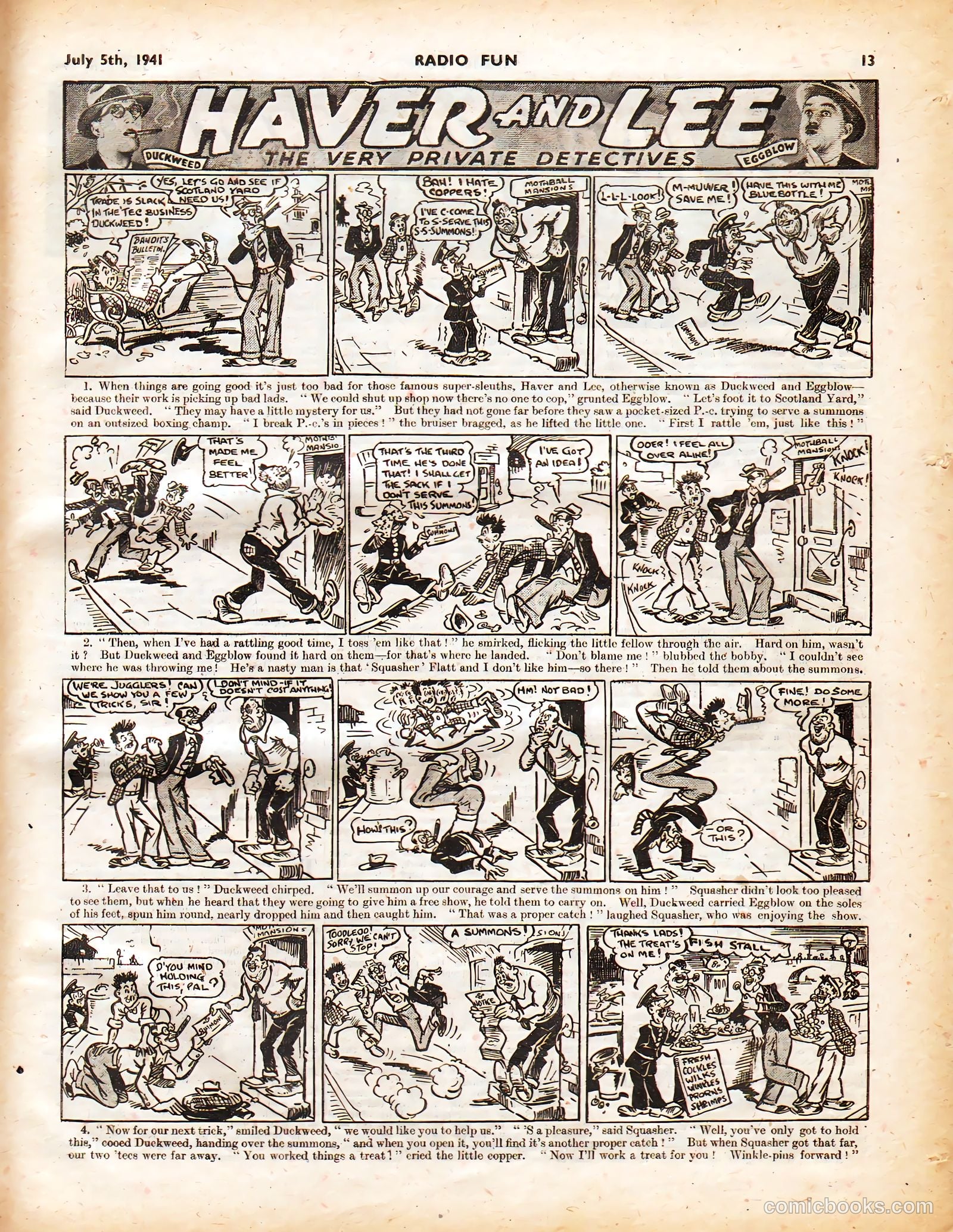 Radio Fun #143 (1941) — page 13 of 16