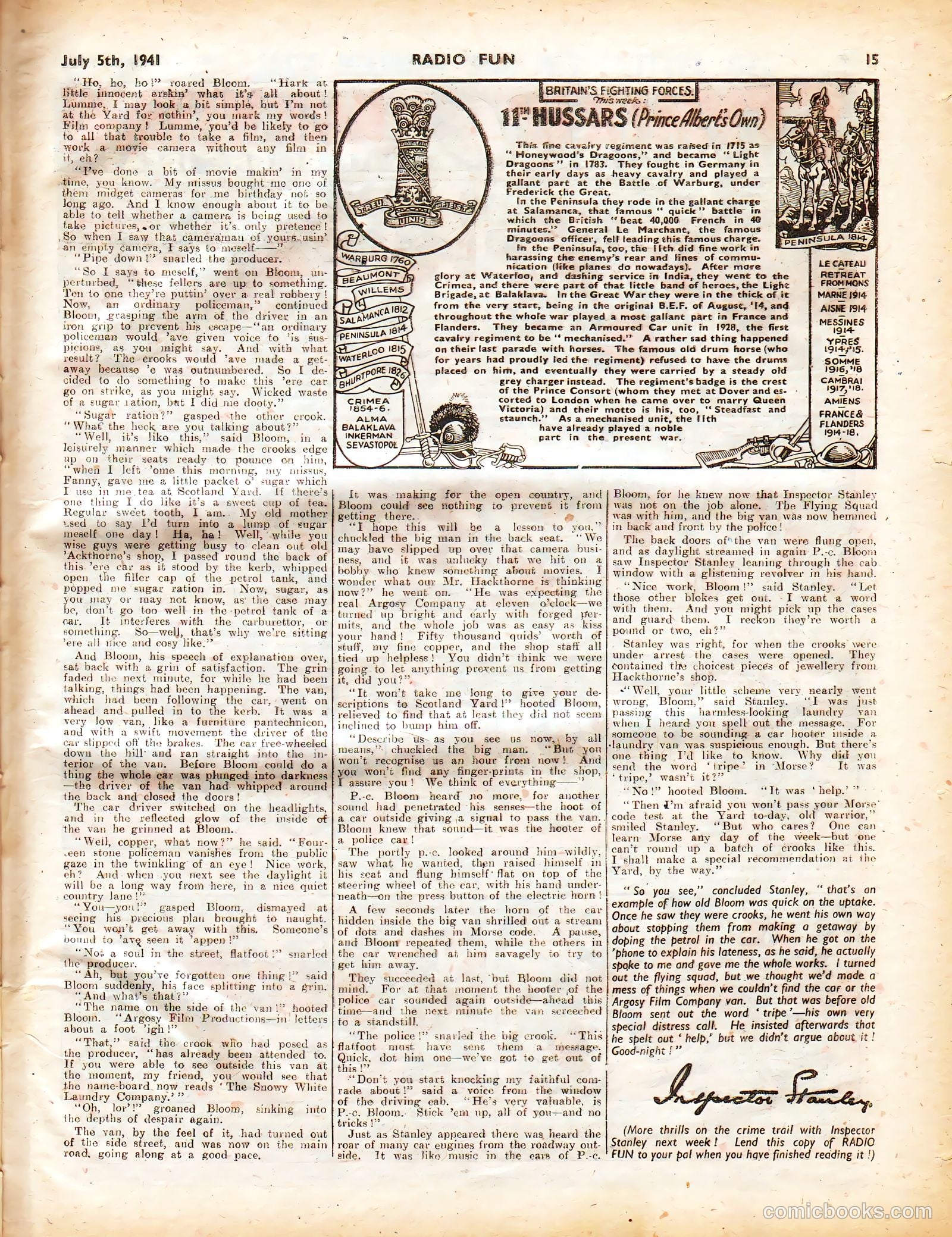 Radio Fun #143 (1941) — page 15 of 16