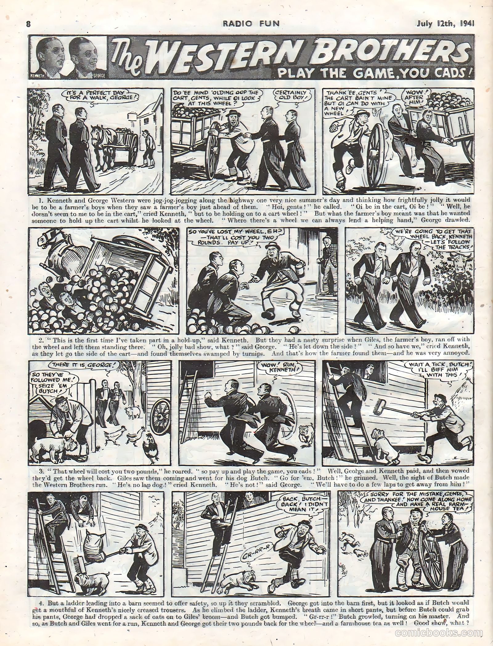 Radio Fun #144 (1941) — page 8 of 16