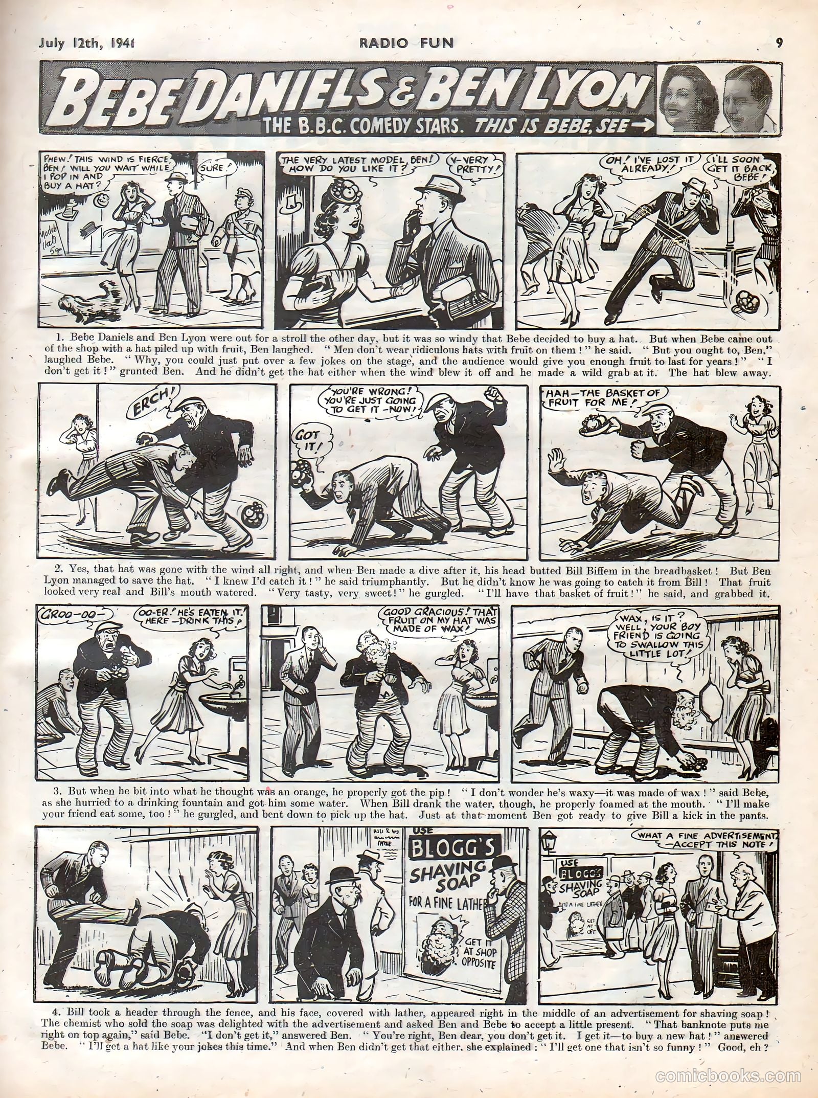 Radio Fun #144 (1941) — page 9 of 16