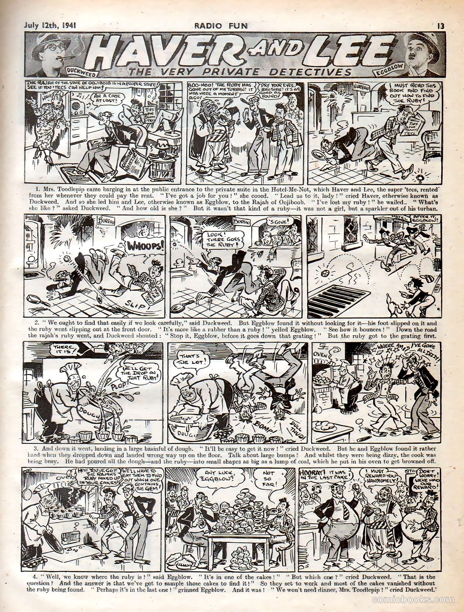Radio Fun #144 (1941) — page 13 of 16
