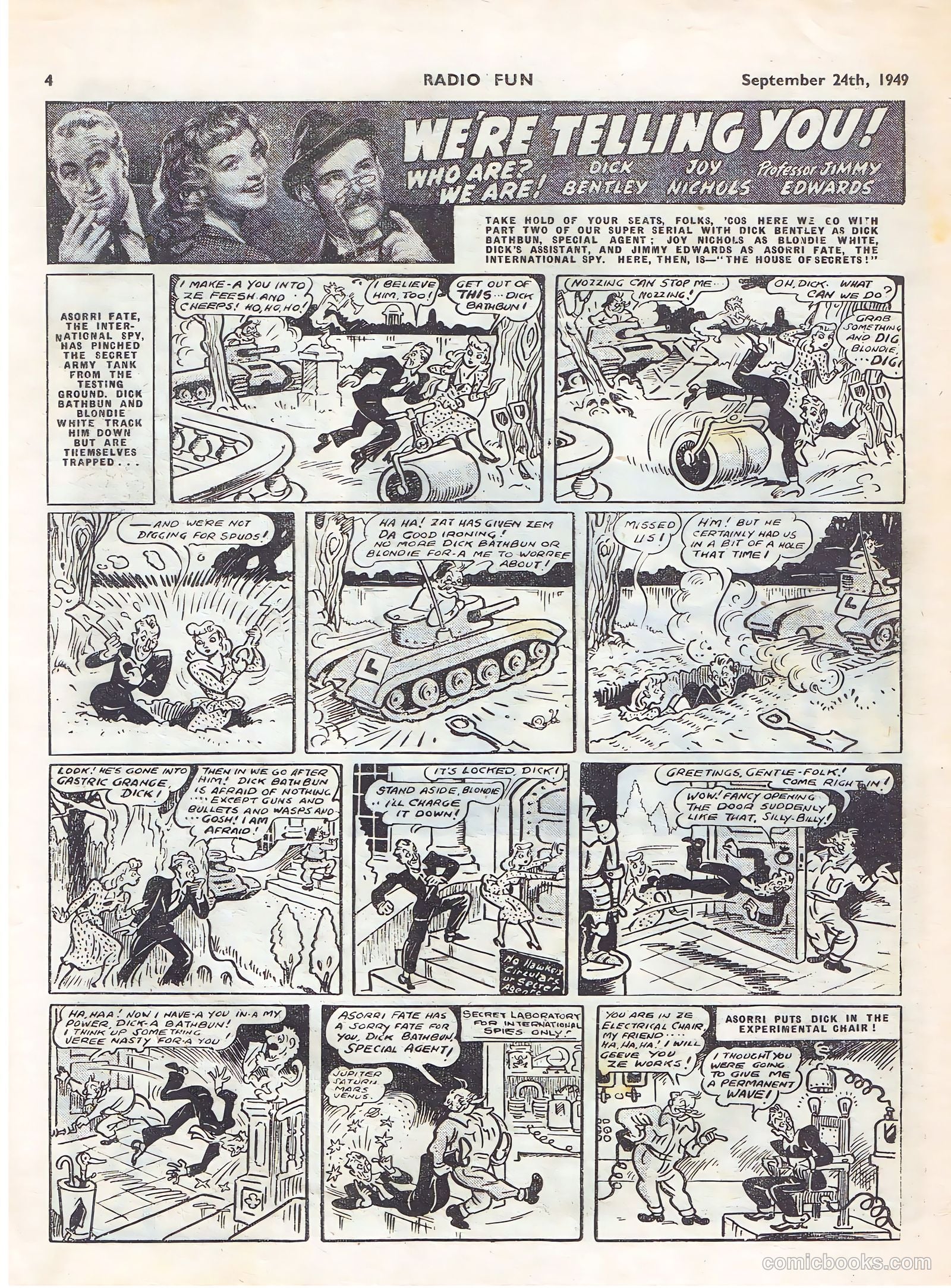 Radio Fun #572 (1949) — page 4 of 16