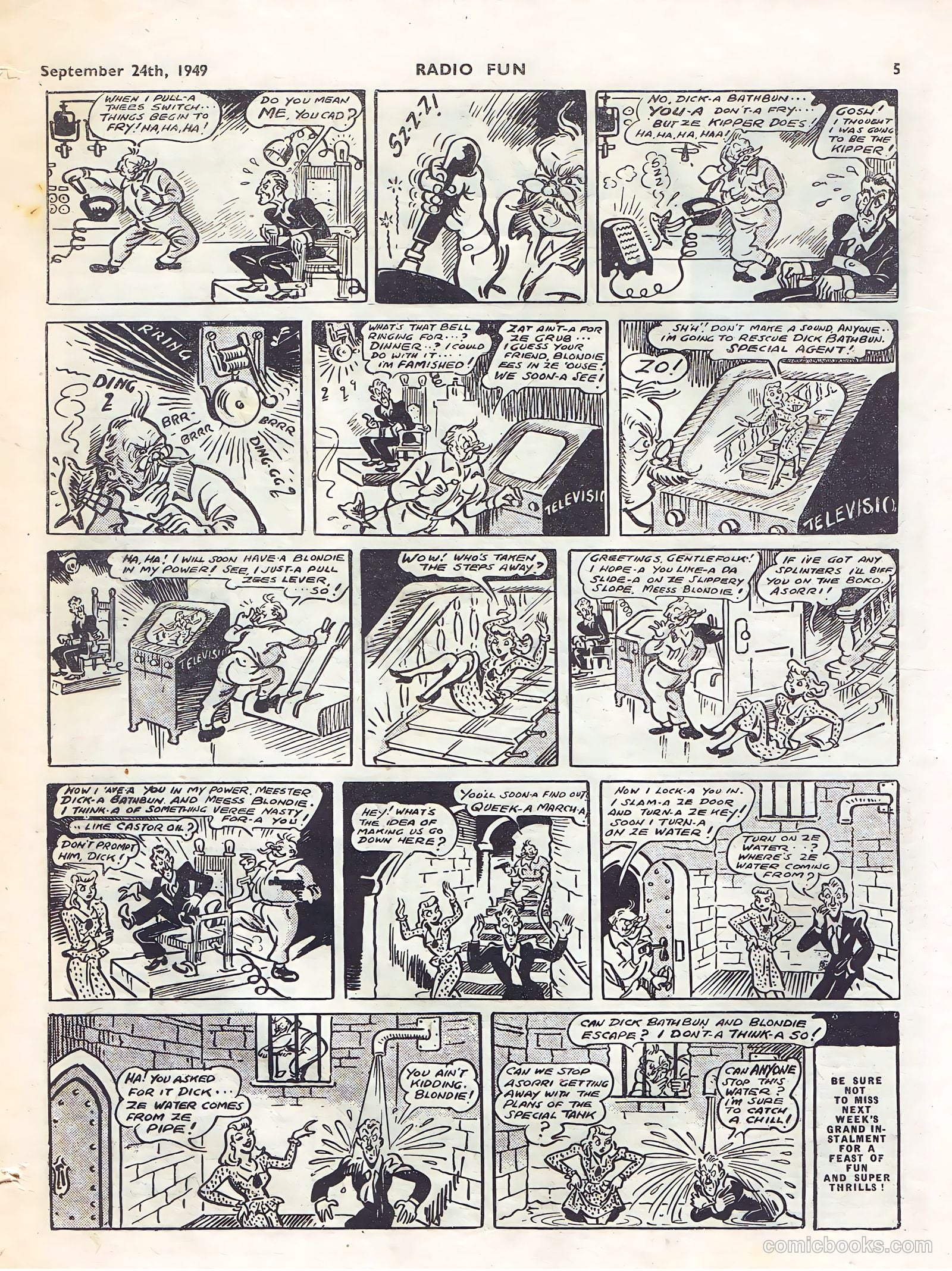 Radio Fun #572 (1949) — page 5 of 16