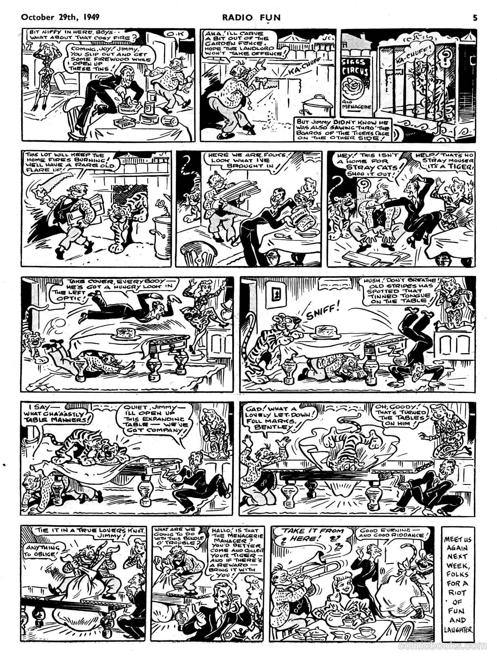 Radio Fun #577 (1949) — page 5 of 16