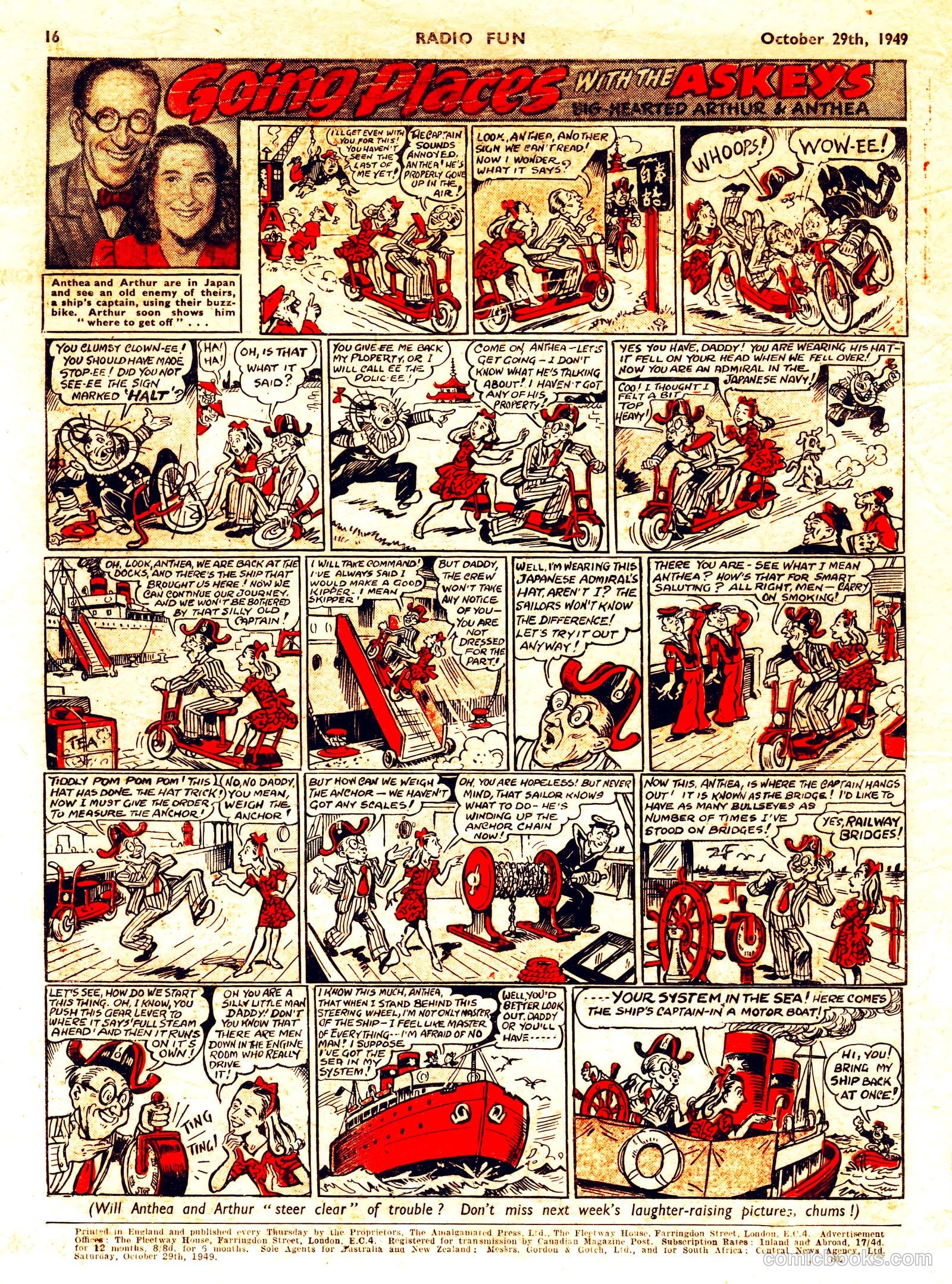 Radio Fun #577 (1949) — page 16 of 16