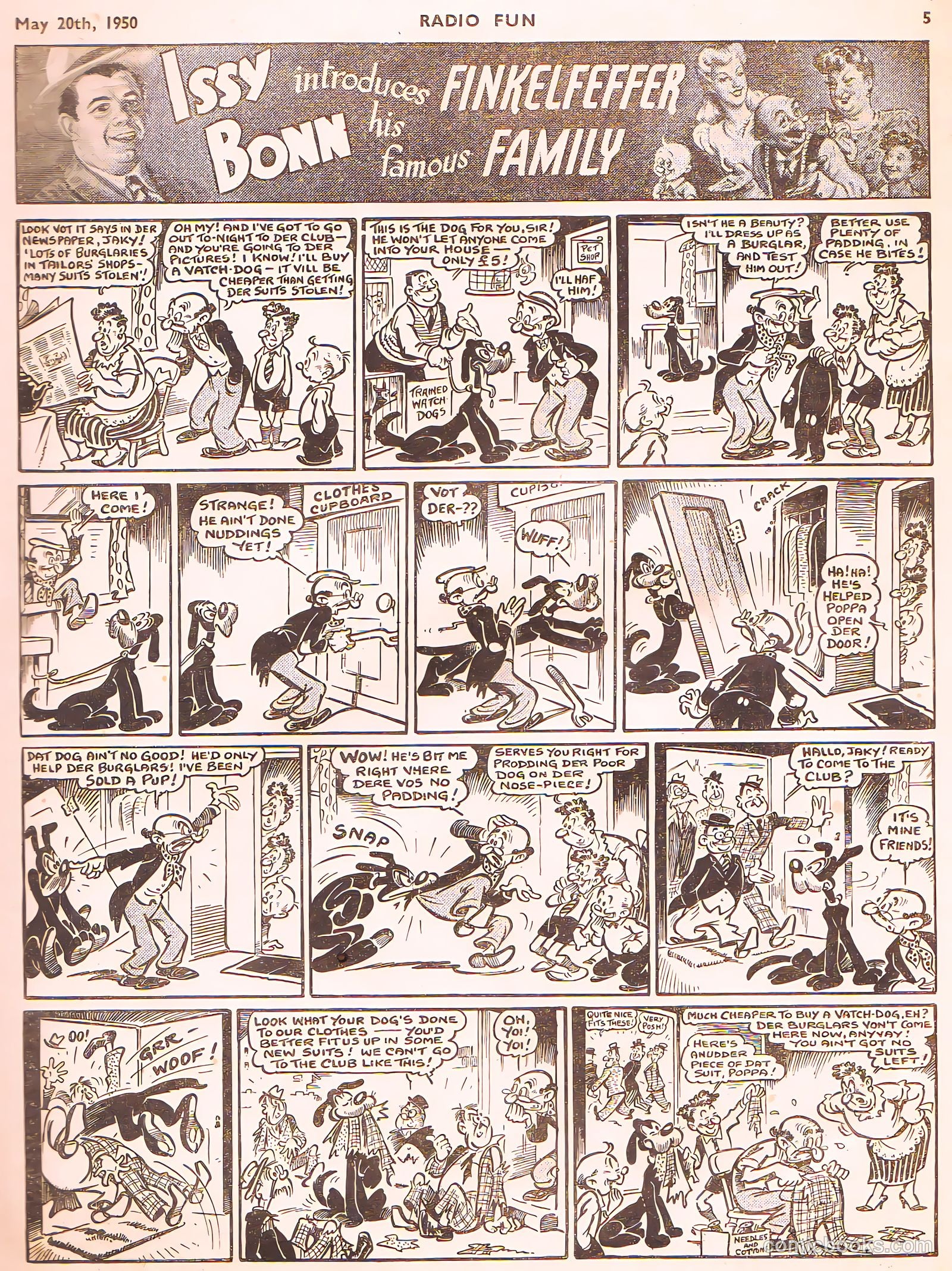 Radio Fun #606 (1950) — page 3 of 12