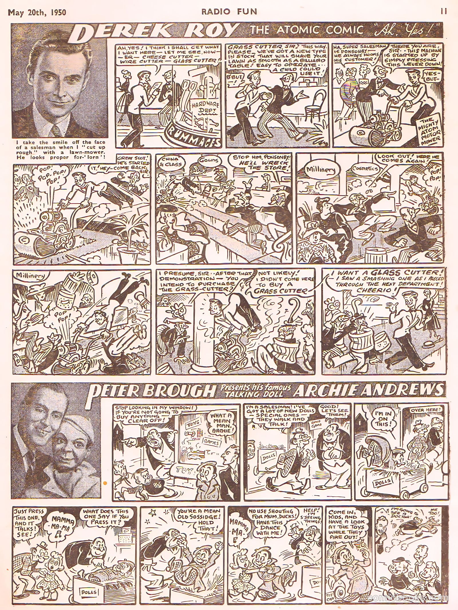 Radio Fun #606 (1950) — page 4 of 12