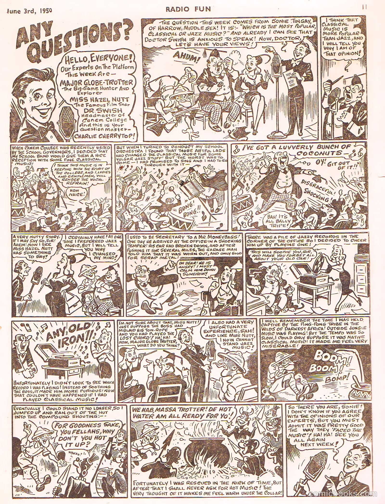 Radio Fun #606 (1950) — page 10 of 12