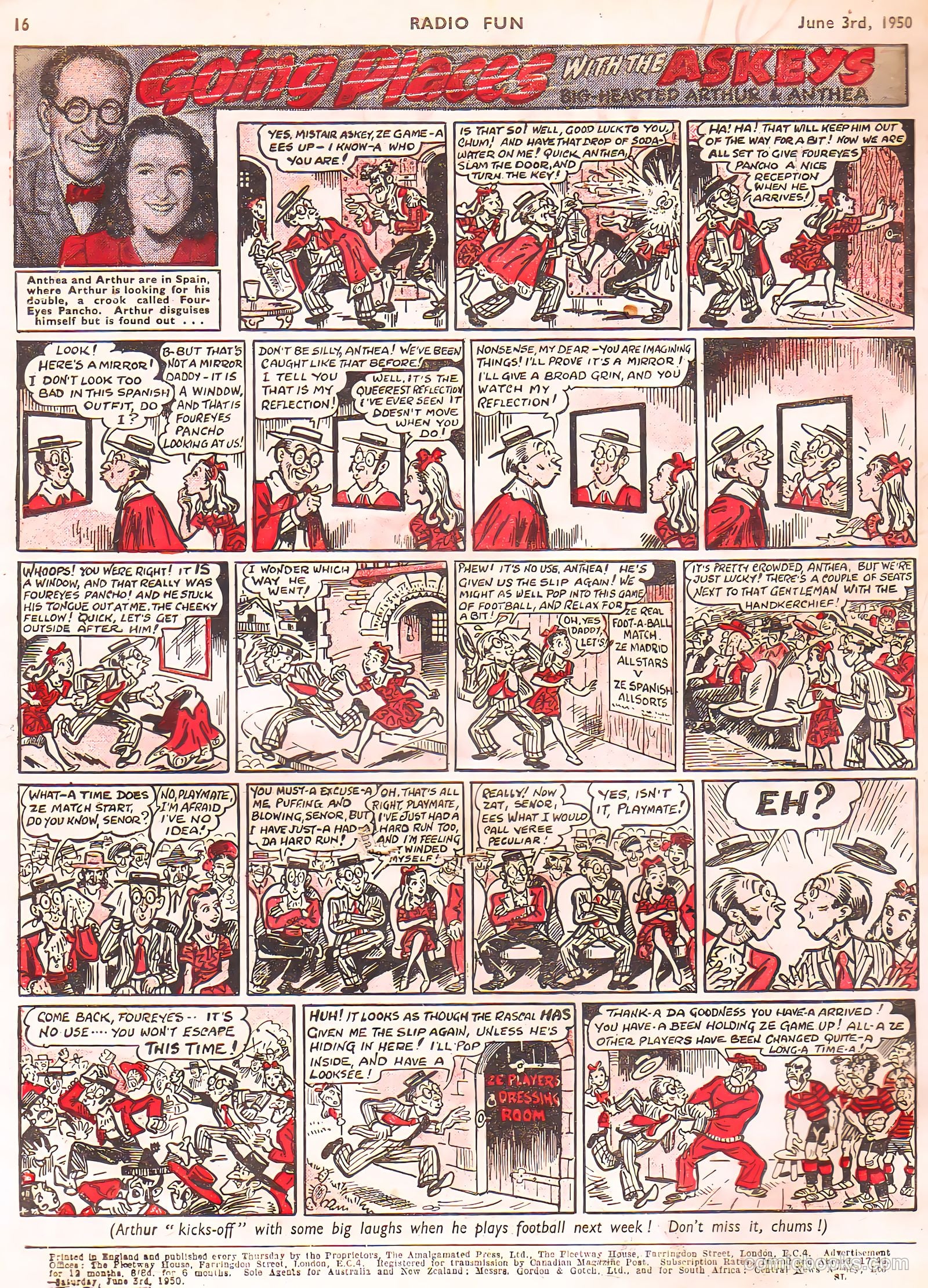 Radio Fun #606 (1950) — page 12 of 12