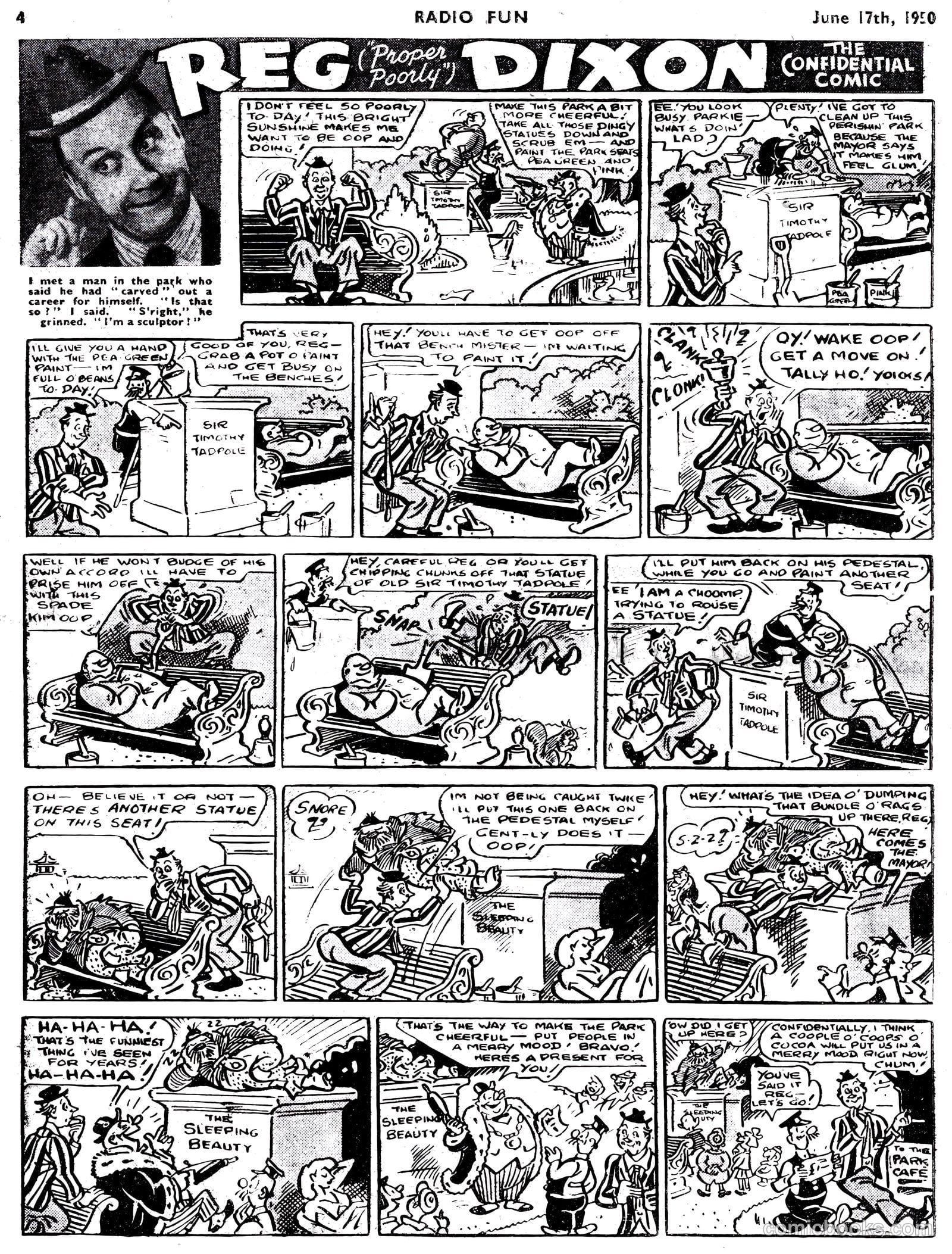 Radio Fun #610 (1950) — page 4 of 16