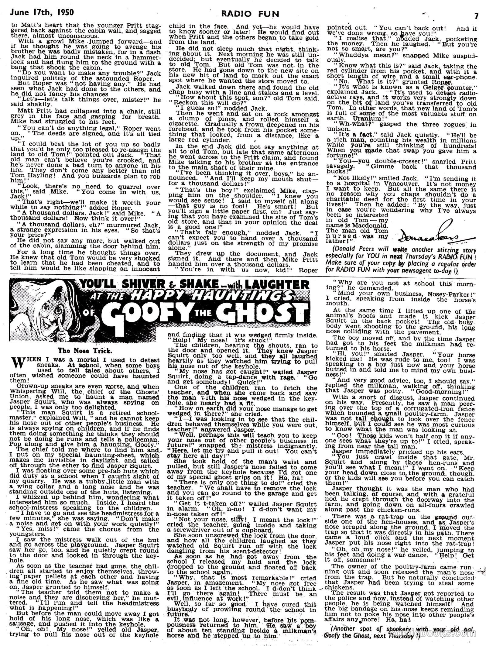 Radio Fun #610 (1950) — page 7 of 16